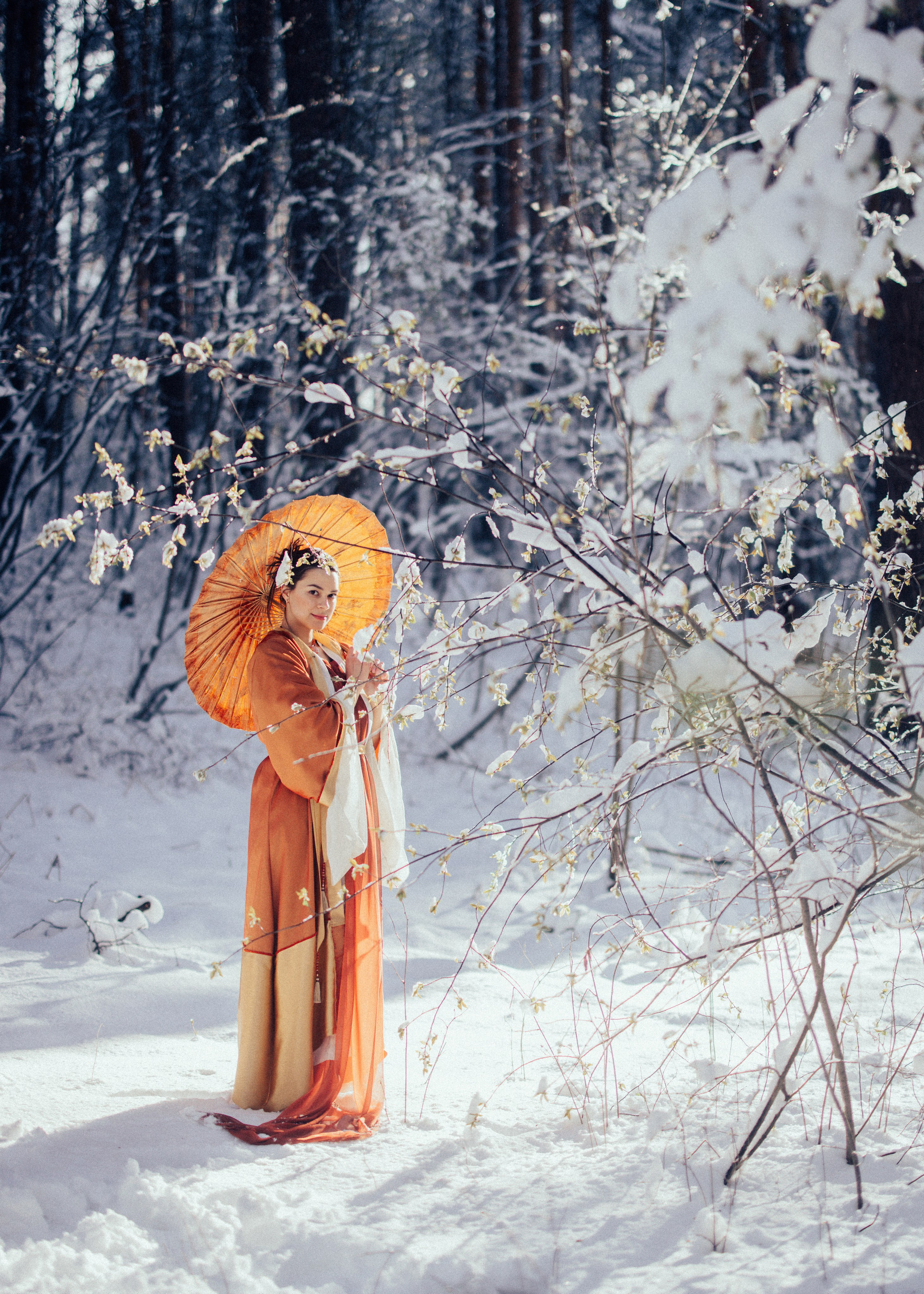 Снег в мае. Портретный арт-фотограф в Екатеринбурге Алена Нестерова