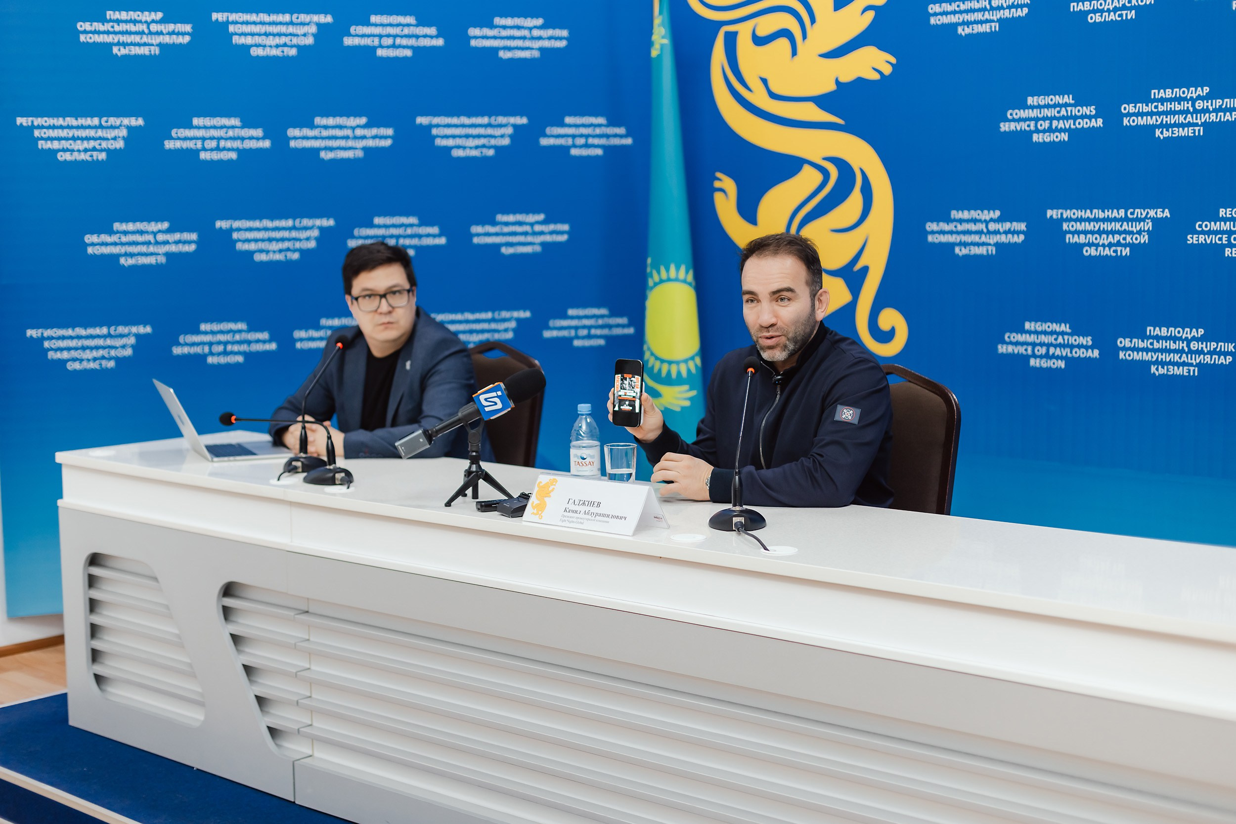 Пресс-конференция Камиля Гаджиева. Кипятком Павлодар