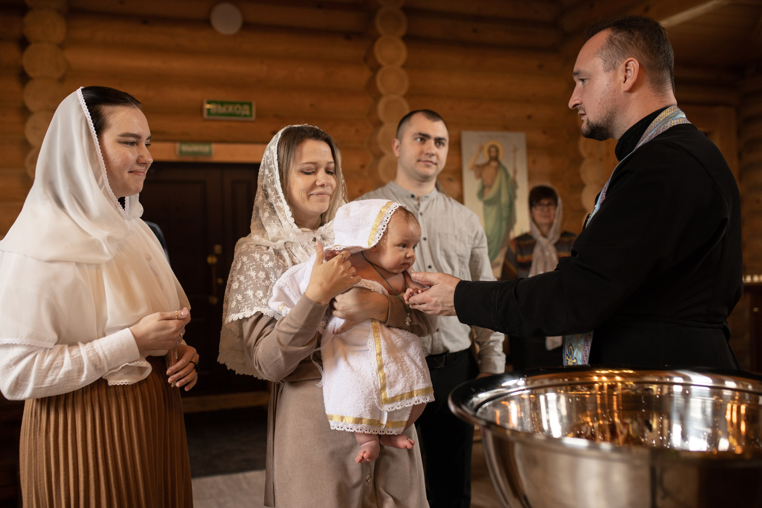 Таинство крещения Марка. Фотограф в Железнодорожном и Балашихе