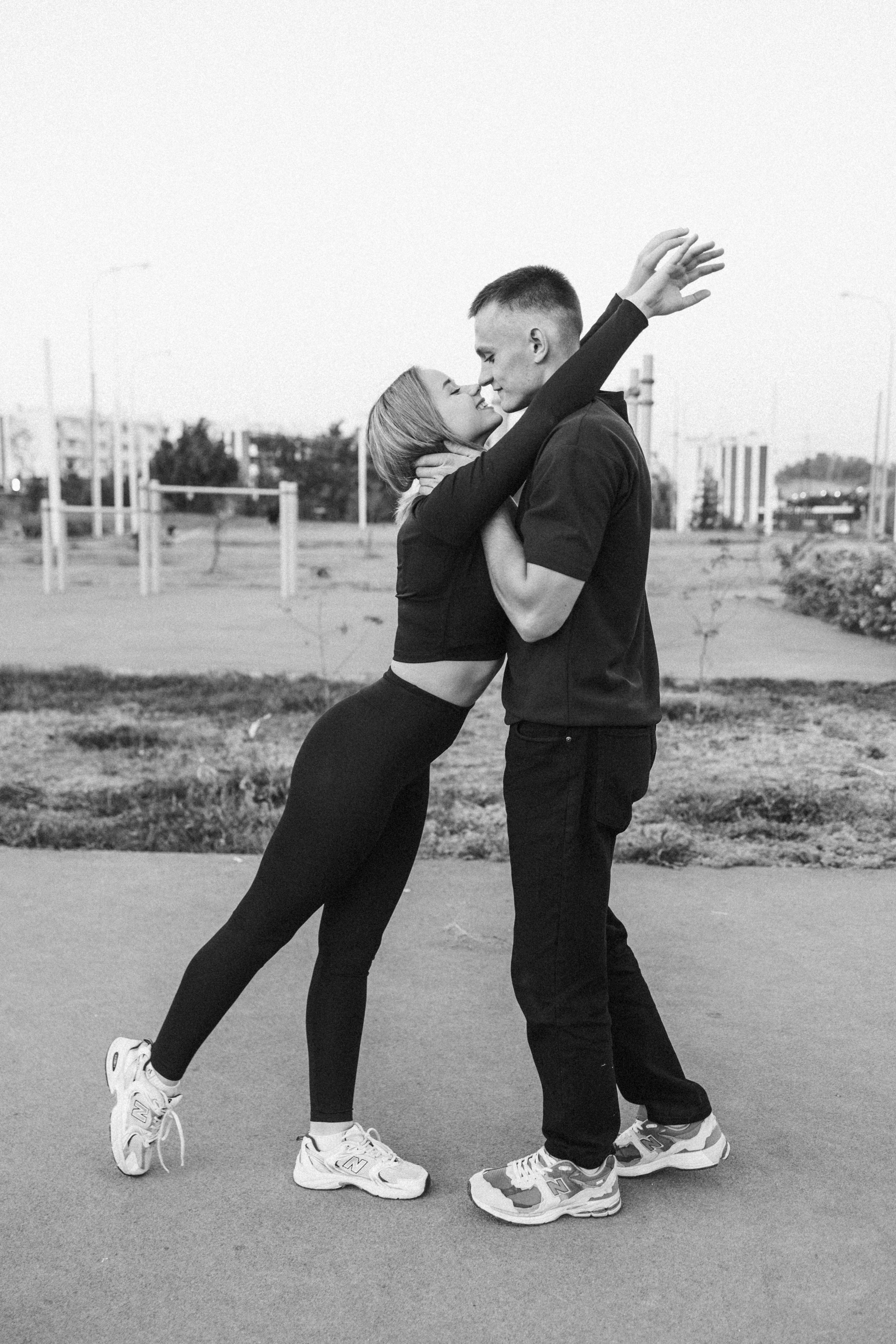 На спорт площадке (Настя+Игорь). Photograph Svetlana Volkova