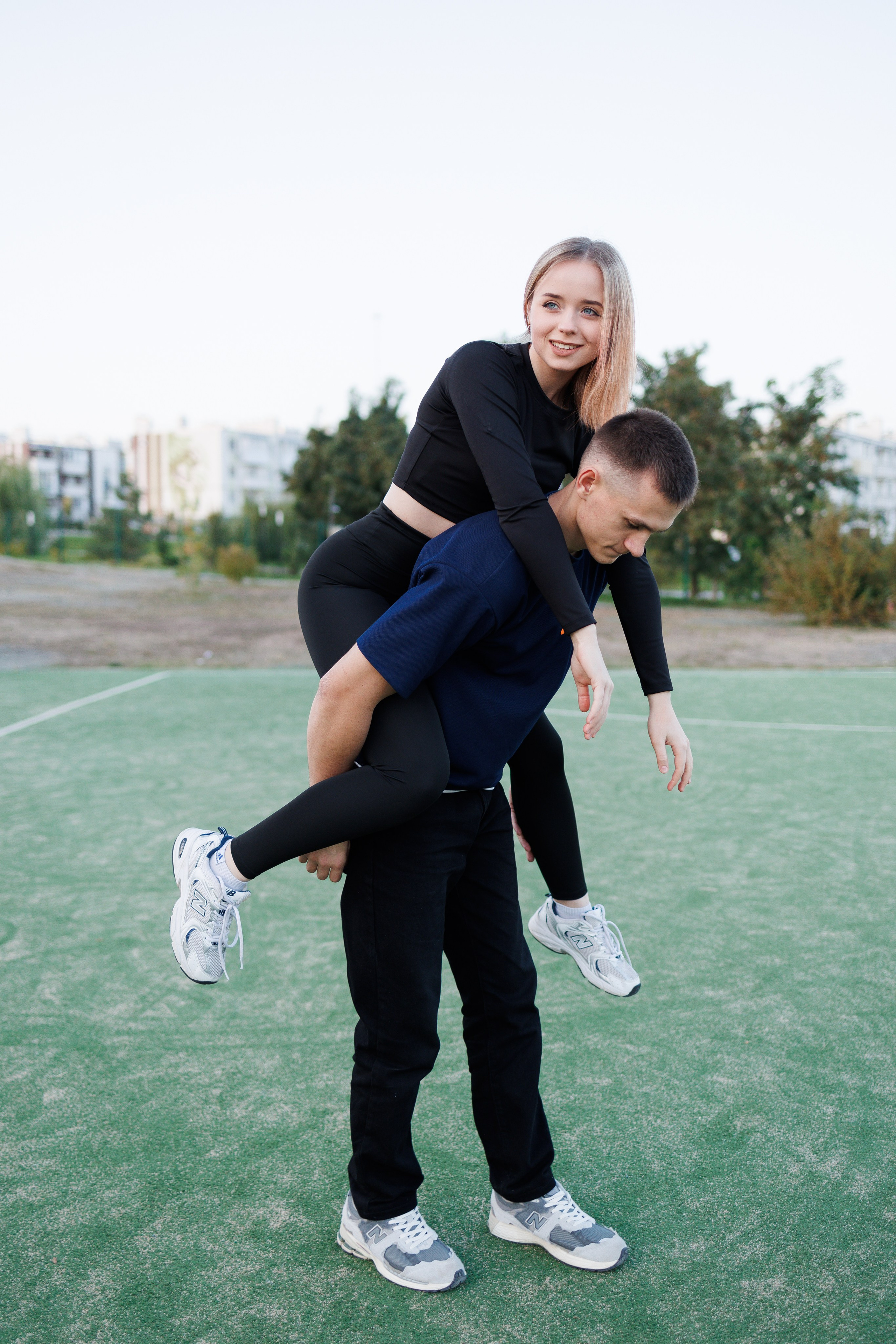 На спорт площадке (Настя+Игорь). Photograph Svetlana Volkova