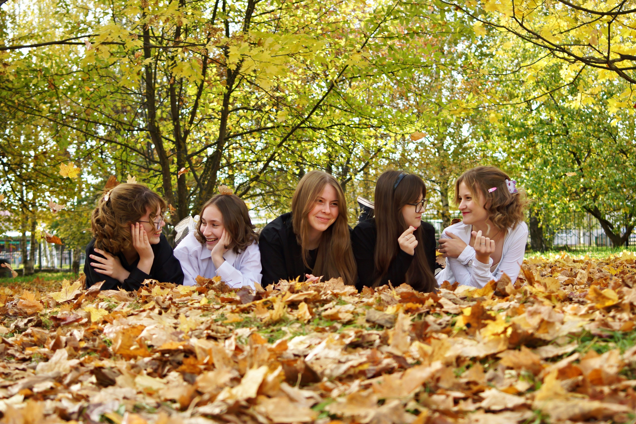 Осенняя фотосессия в школе г. Йошкар-Ола