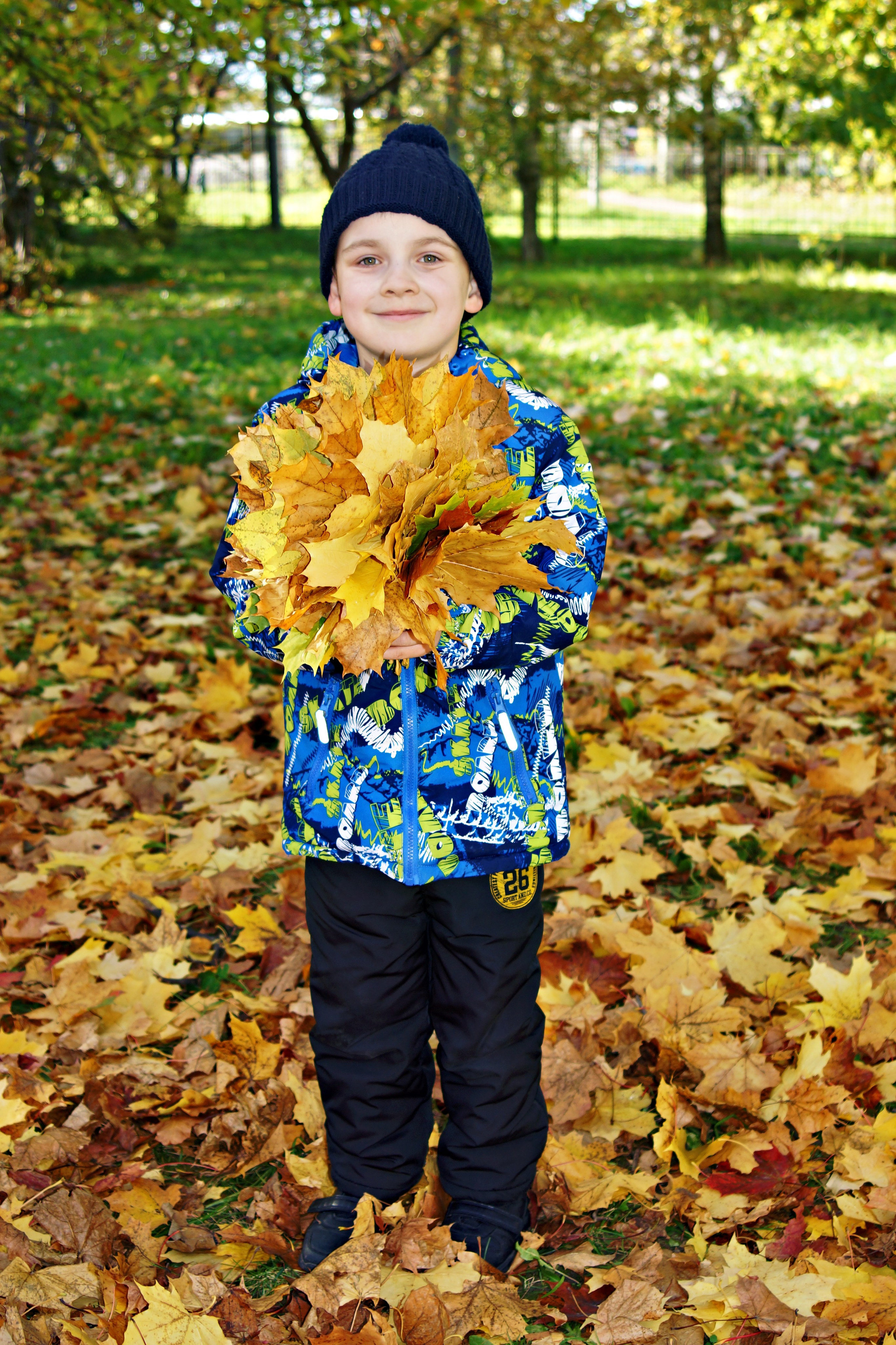 Осенняя фотосессия в детском саду г. Йошкар-Ола