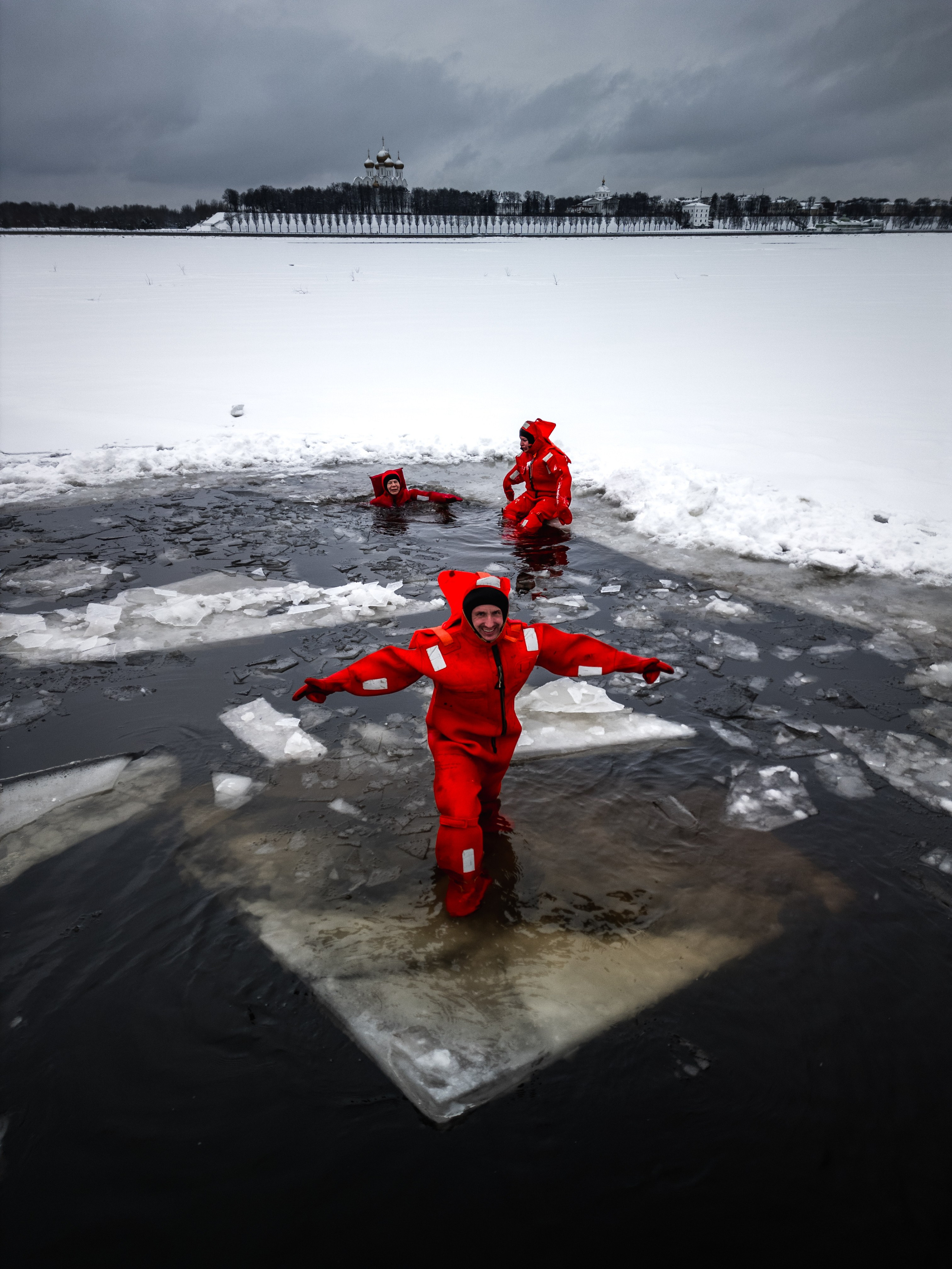 Айсфлоатинг #9. DRONBERRY — Аэросъемка Ярославль