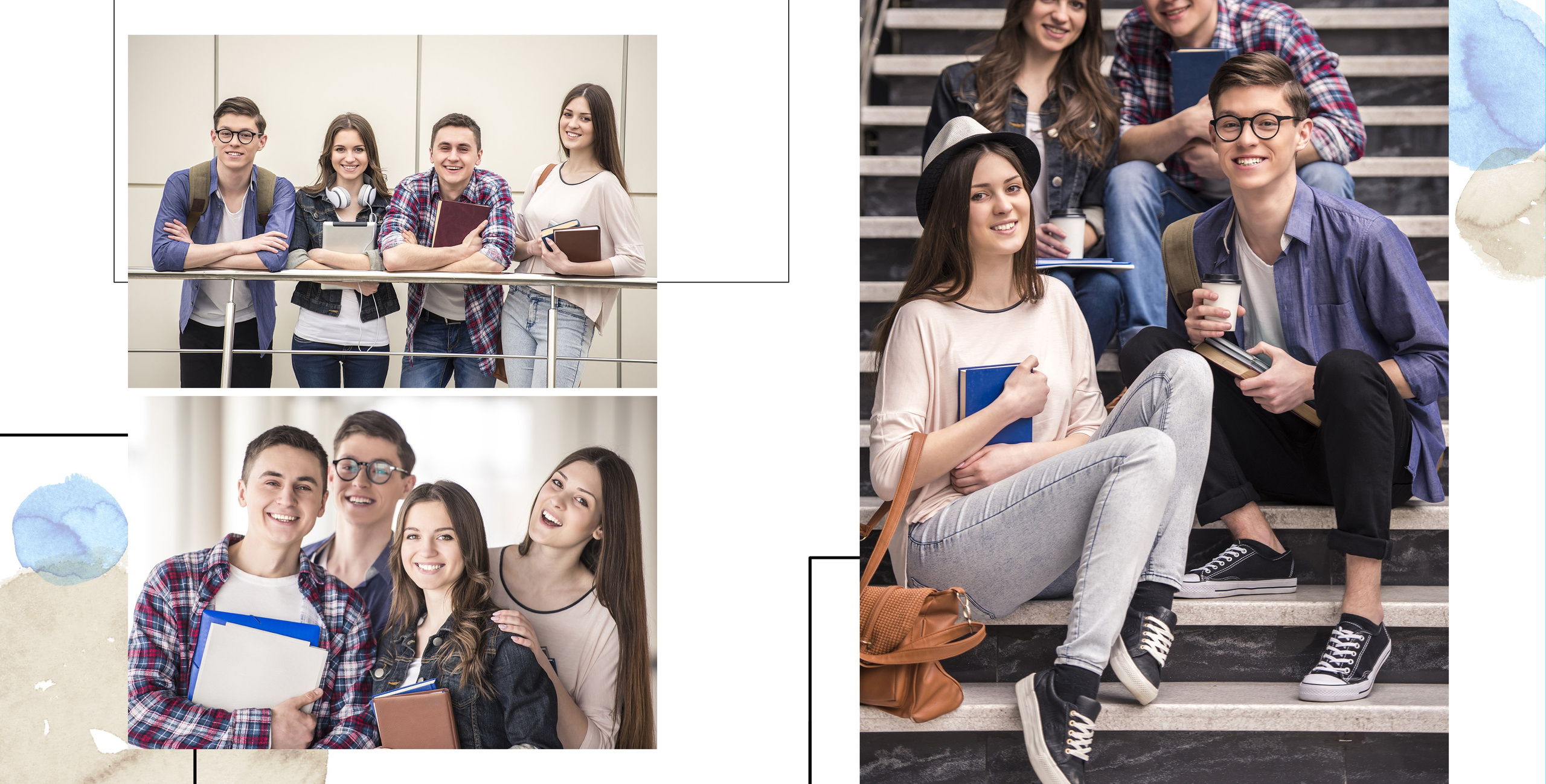 ДИЗАЙН Акварель. Medlori fotobook Выпускные альбомы в Липецке Лариса Медведева