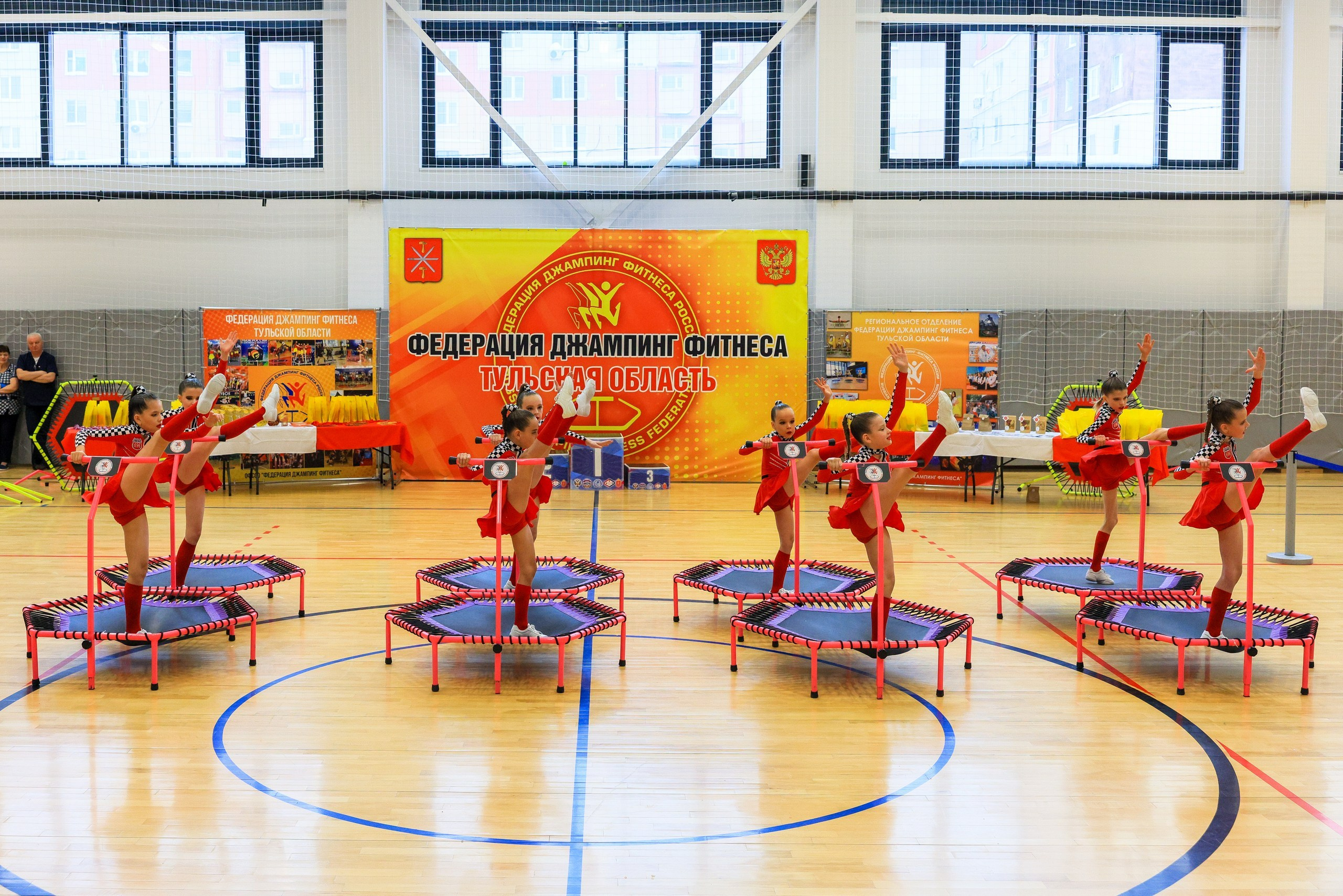 Фитнес Джампинг Соренования ЦФО. Фотограф в Туле Крупский АнДРей. Фотостудия «КАДР71» в Туле