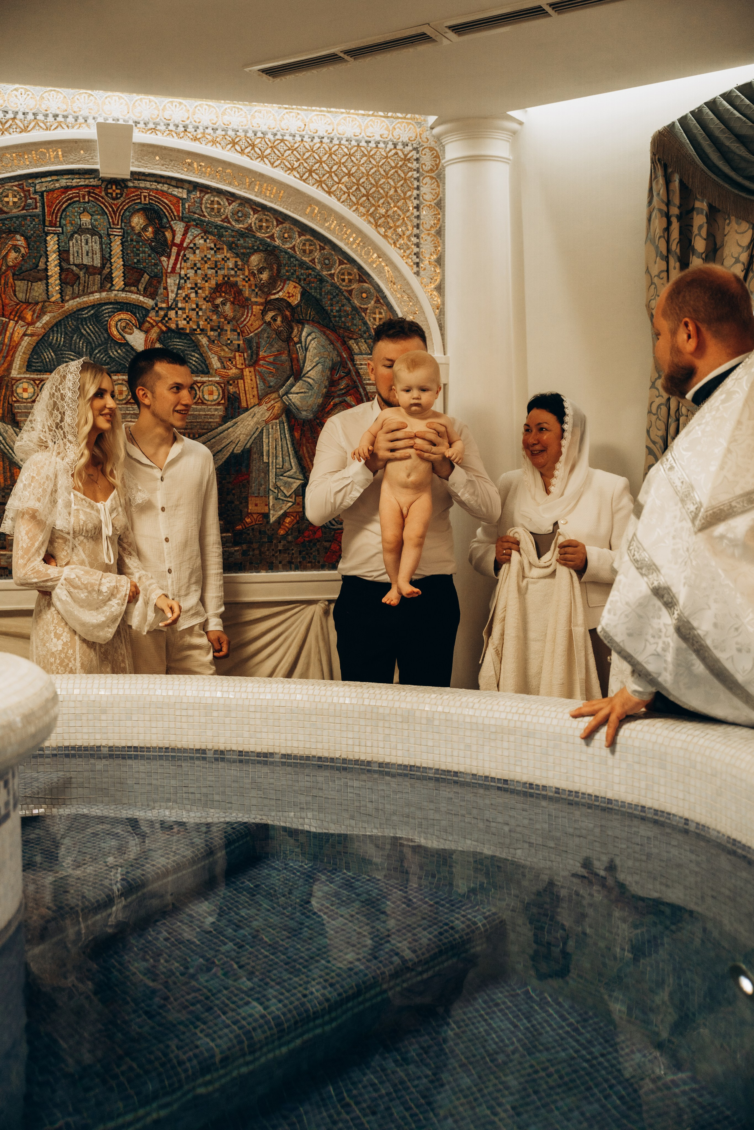 Крещение Тёмы. Фотограф Мария Миллс | Минск