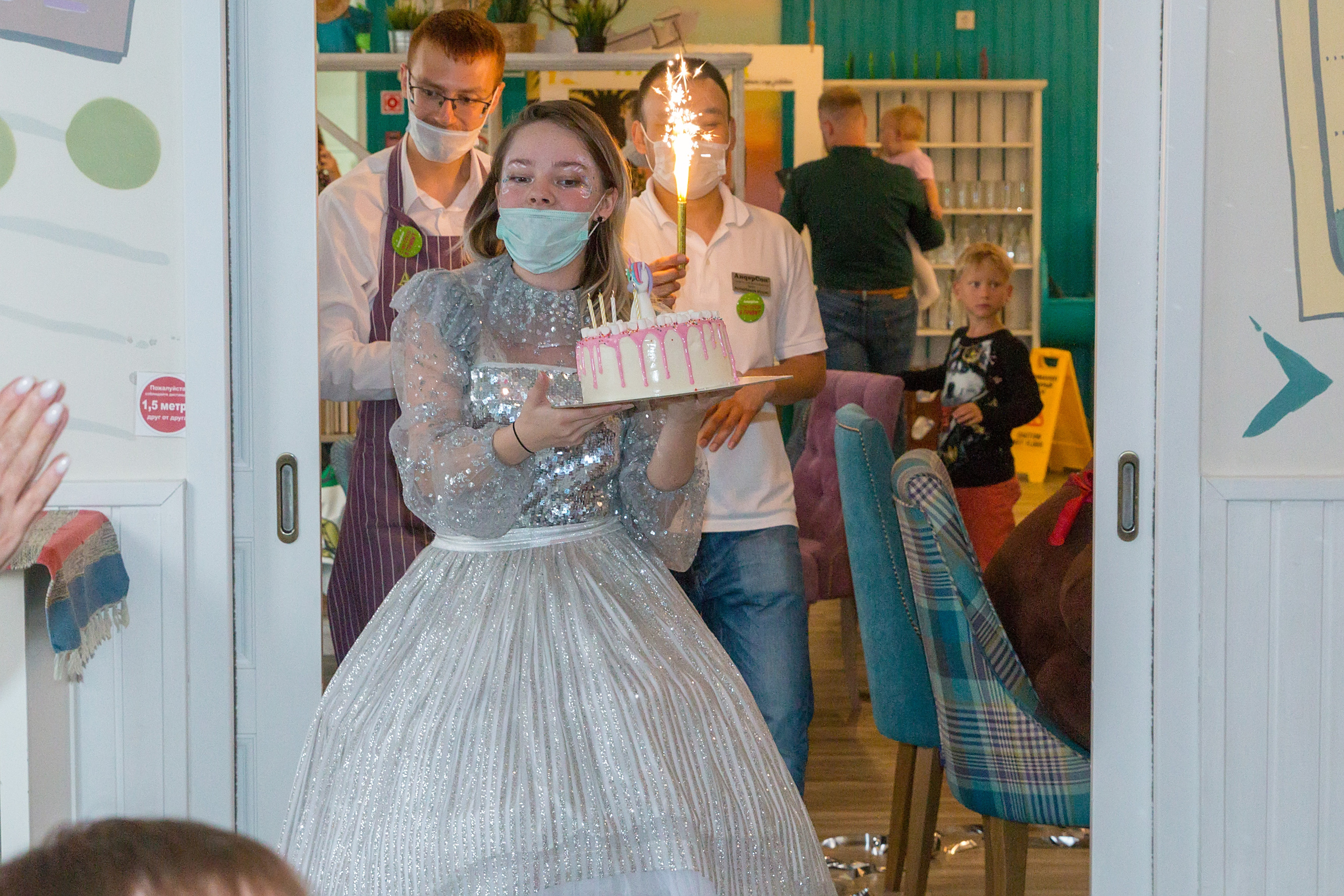 День рождение Вики 4 года. Семейный и детский фотограф в Москве Екатерина Лебедева