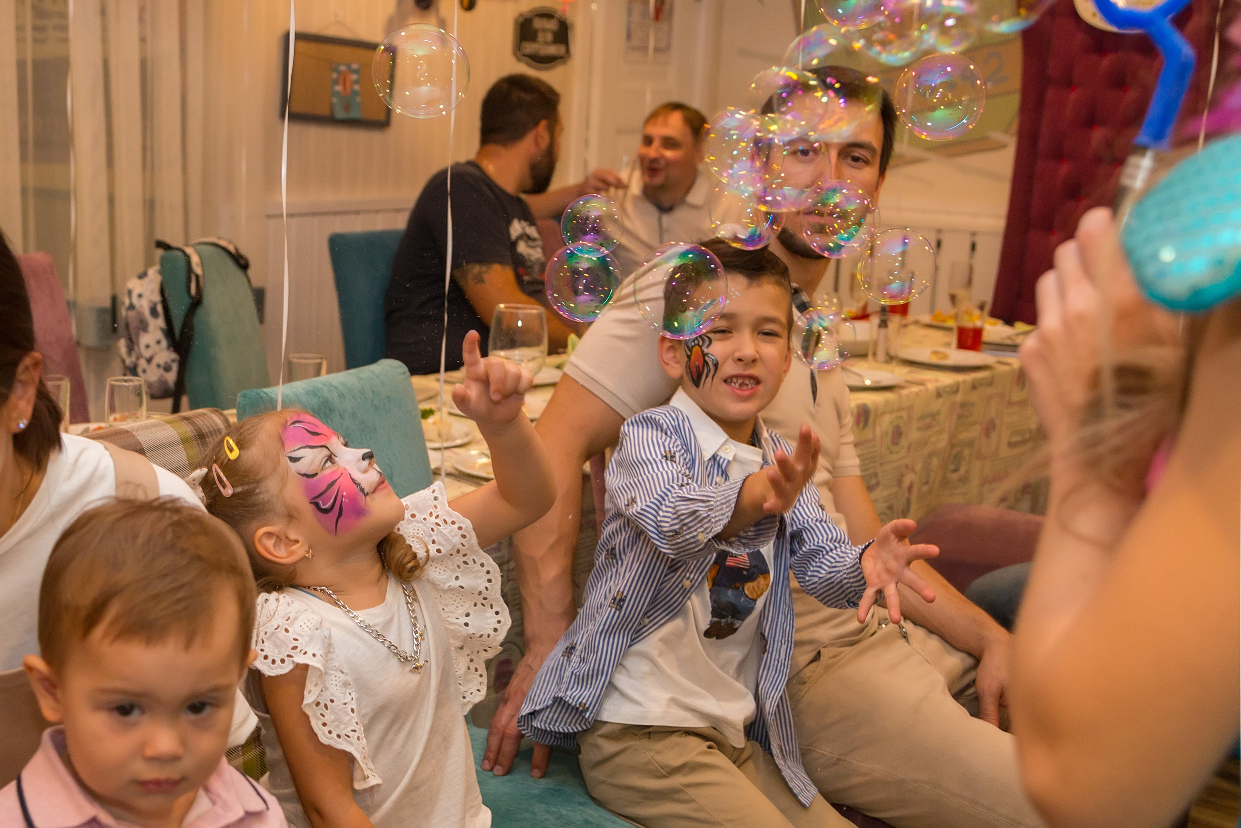 День рождение Вики 4 года. Семейный и детский фотограф в Москве Екатерина Лебедева