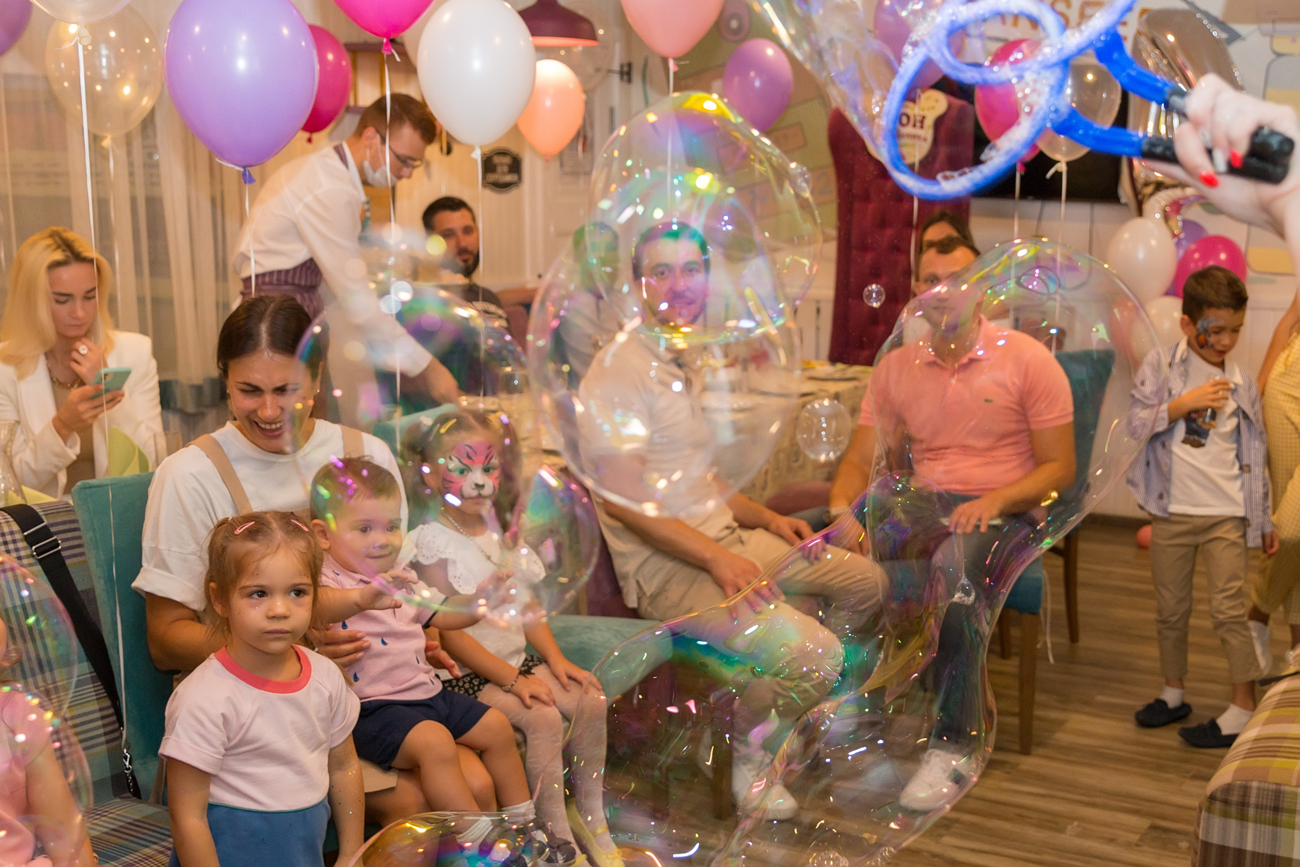 День рождение Вики 4 года. Семейный и детский фотограф в Москве Екатерина Лебедева