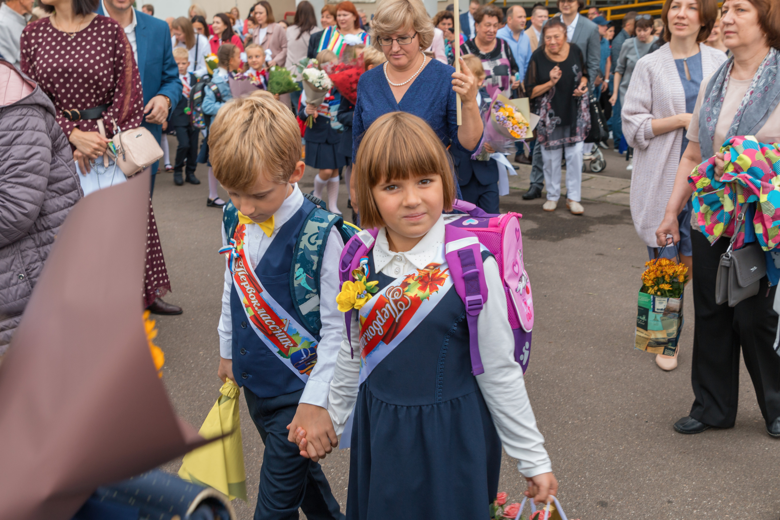 1 сентября. Семейный и детский фотограф в Москве Екатерина Лебедева