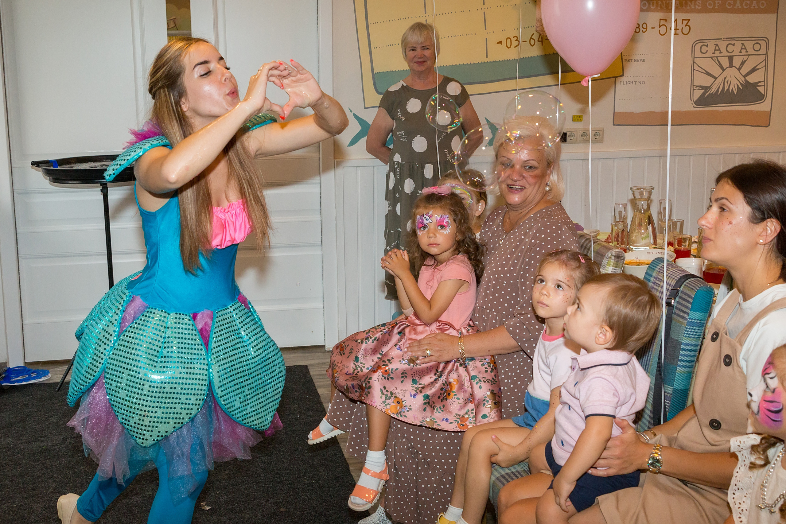 День рождение Вики 4 года. Семейный и детский фотограф в Москве Екатерина Лебедева