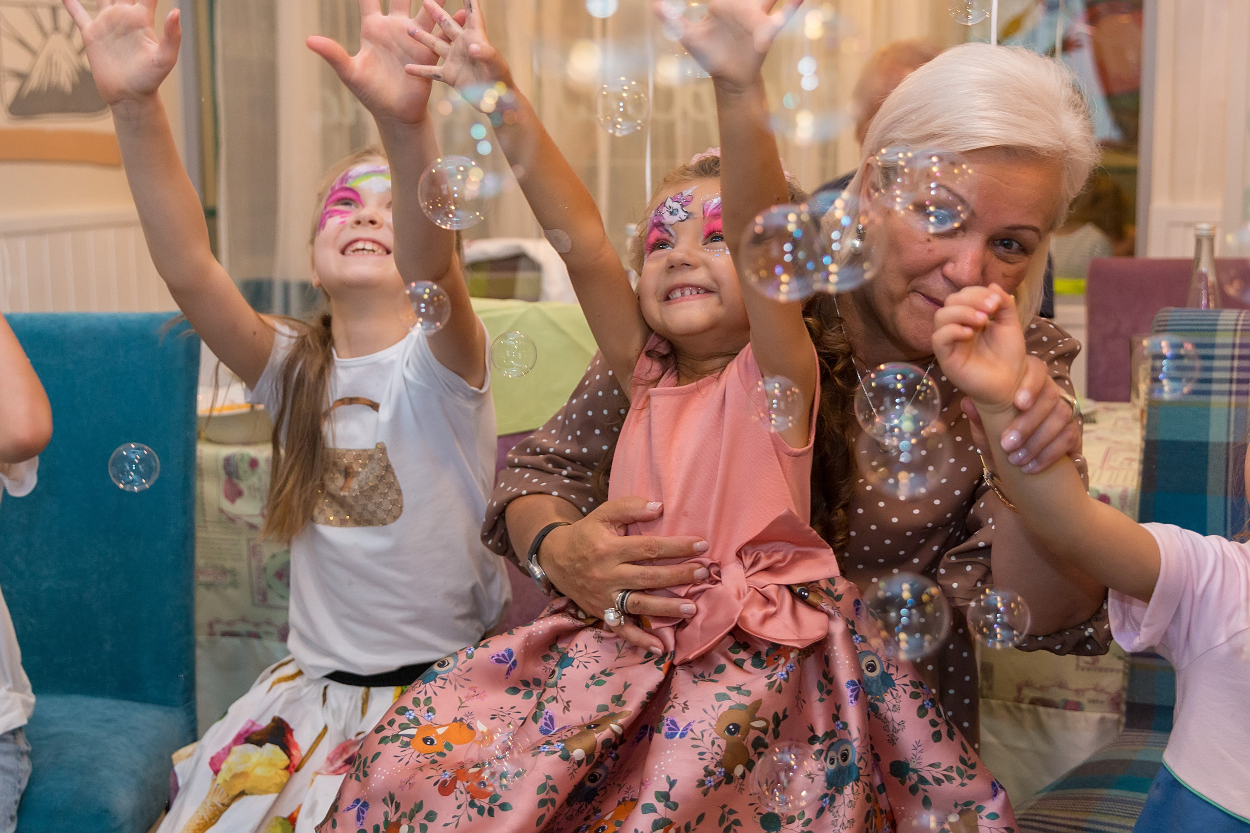 День рождение Вики 4 года. Семейный и детский фотограф в Москве Екатерина Лебедева