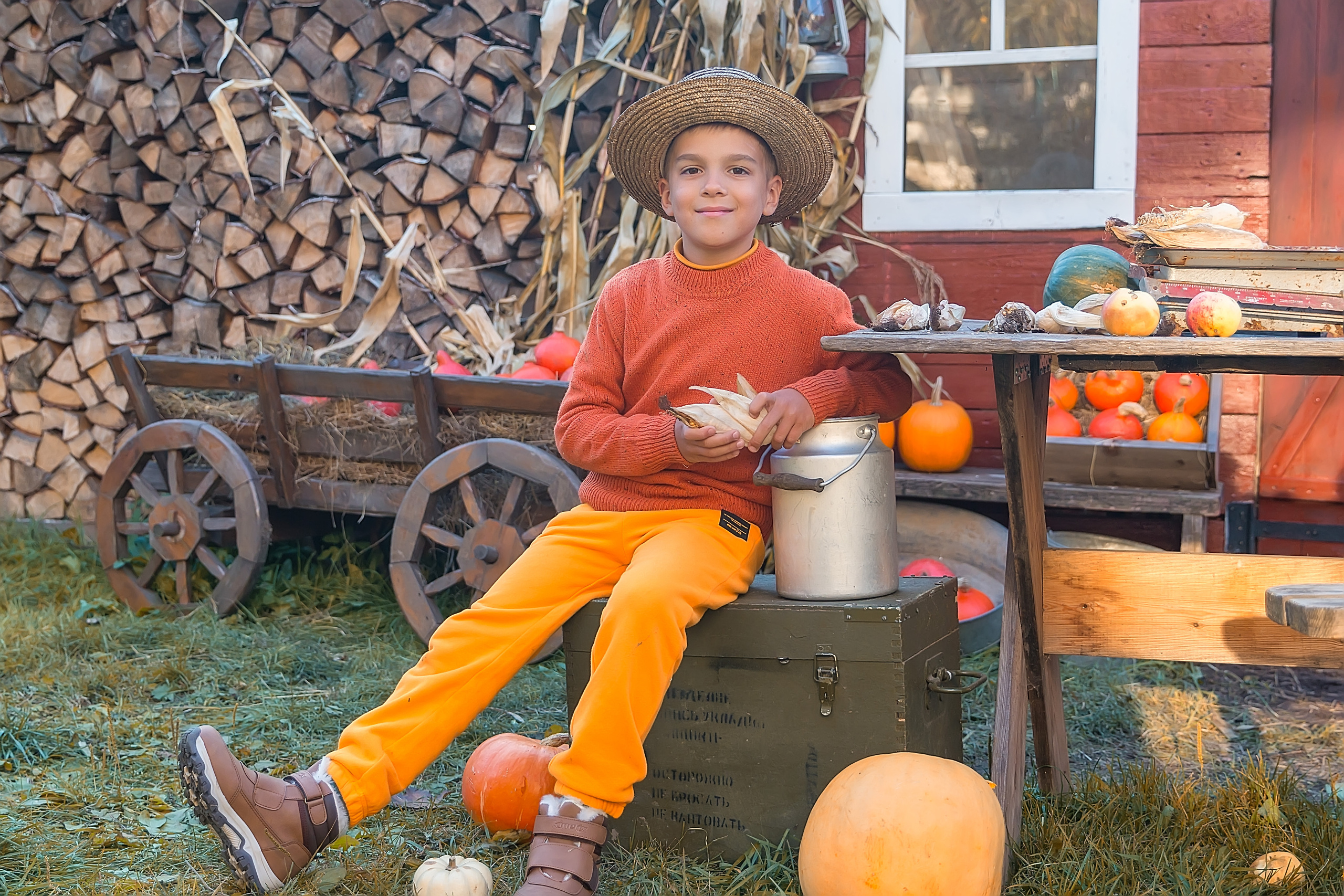 Orange. Семейный и детский фотограф в Москве Екатерина Лебедева