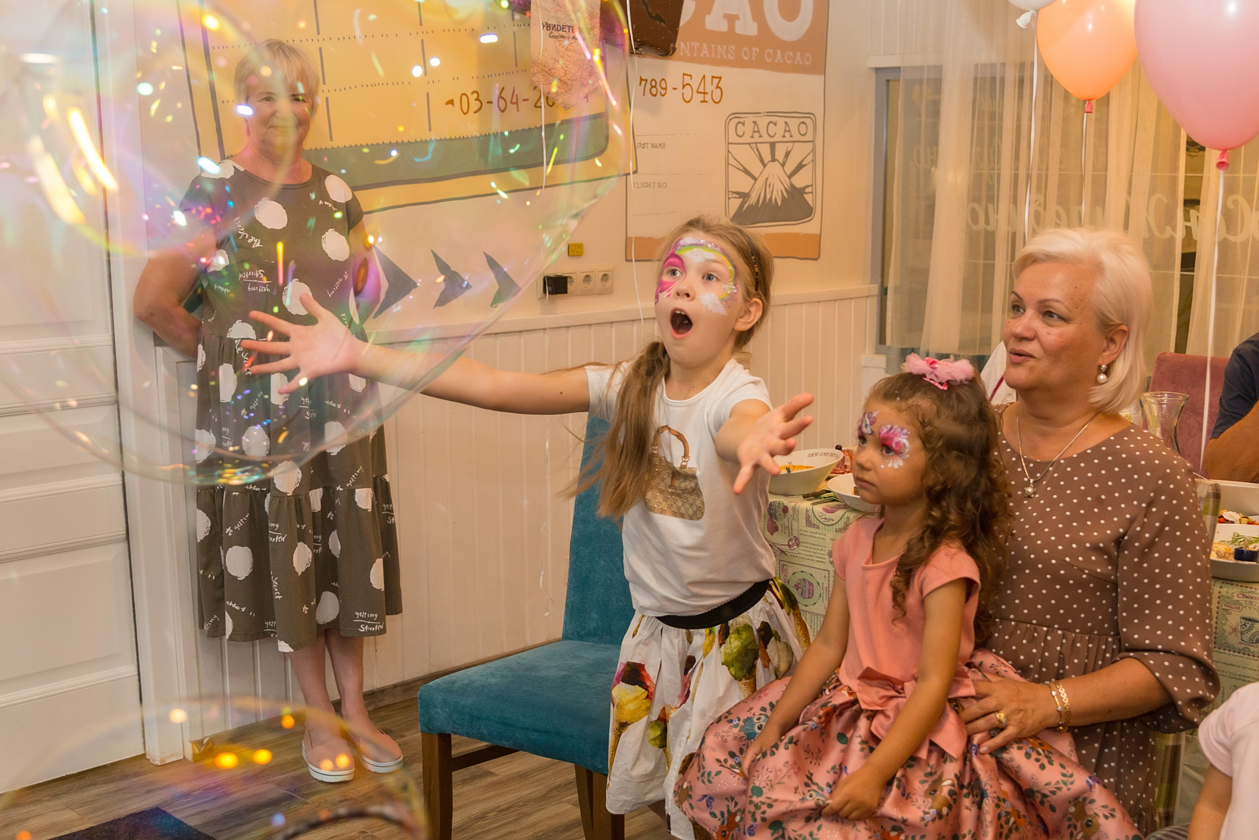 День рождение Вики 4 года. Семейный и детский фотограф в Москве Екатерина Лебедева