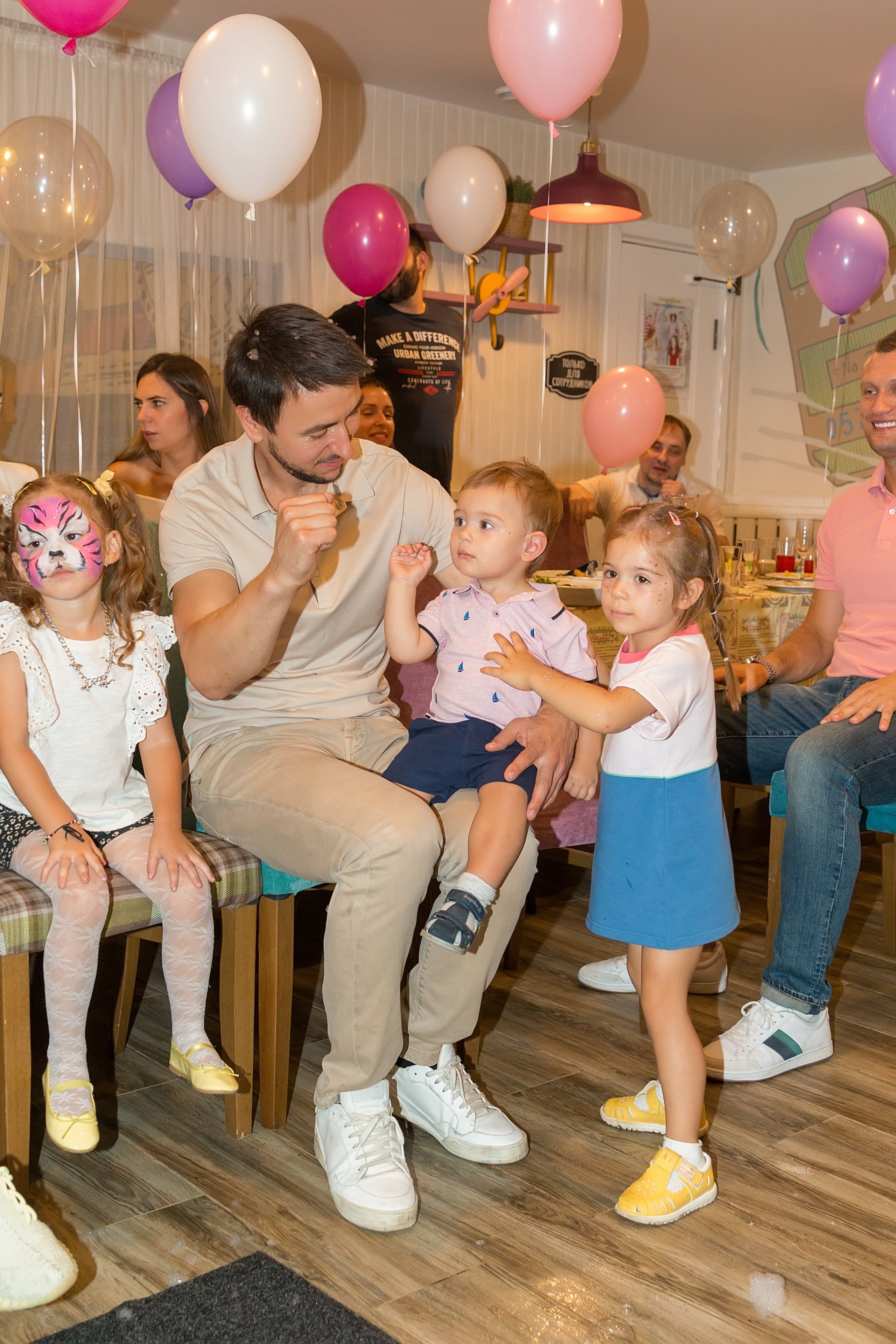 День рождение Вики 4 года. Семейный и детский фотограф в Москве Екатерина Лебедева