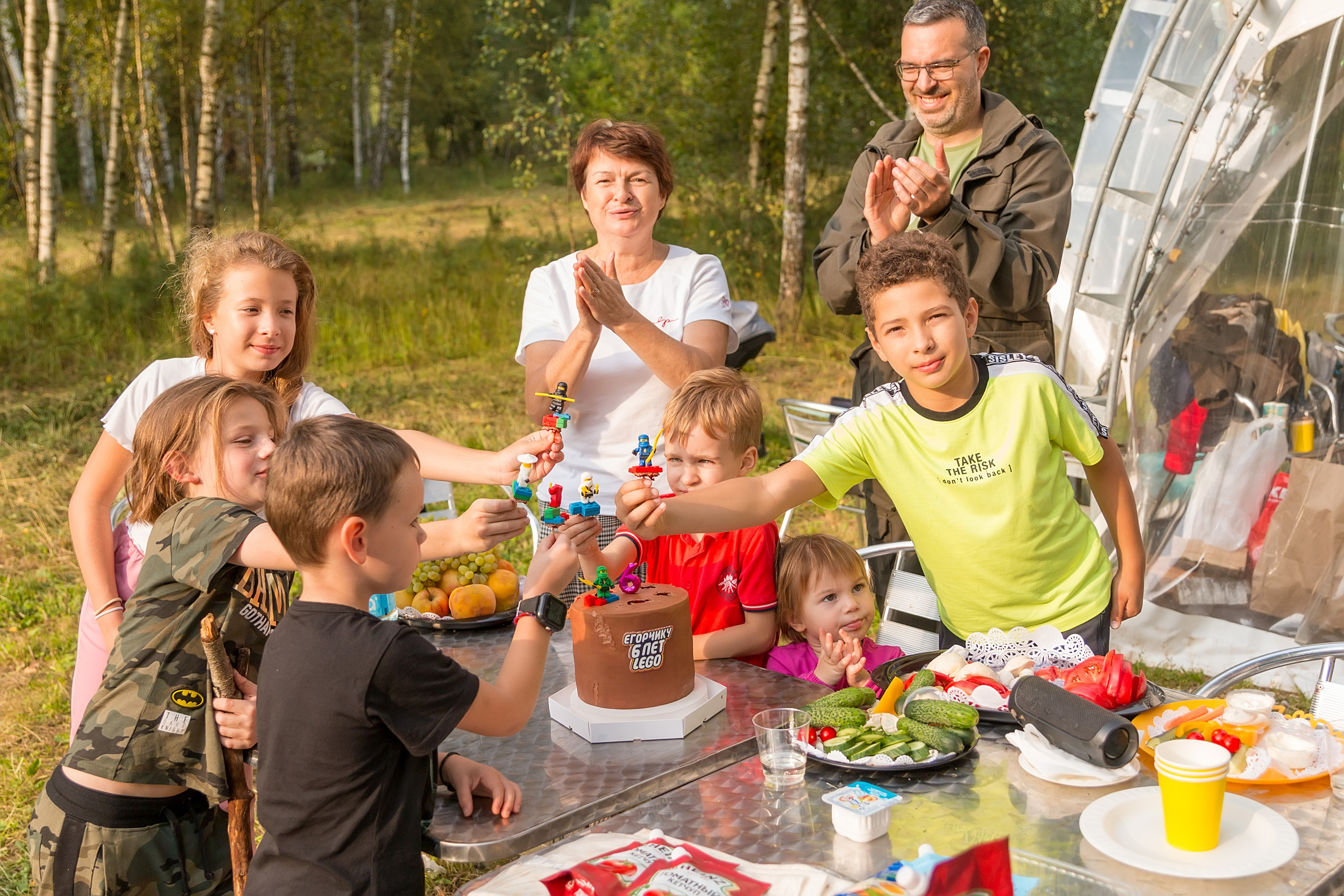 День рождение Егора 6 лет. Семейный и детский фотограф в Москве Екатерина Лебедева