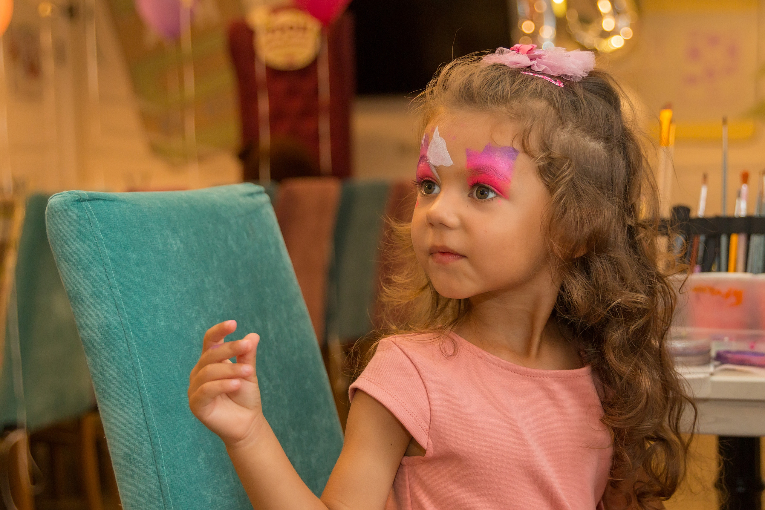 День рождение Вики 4 года. Семейный и детский фотограф в Москве Екатерина Лебедева