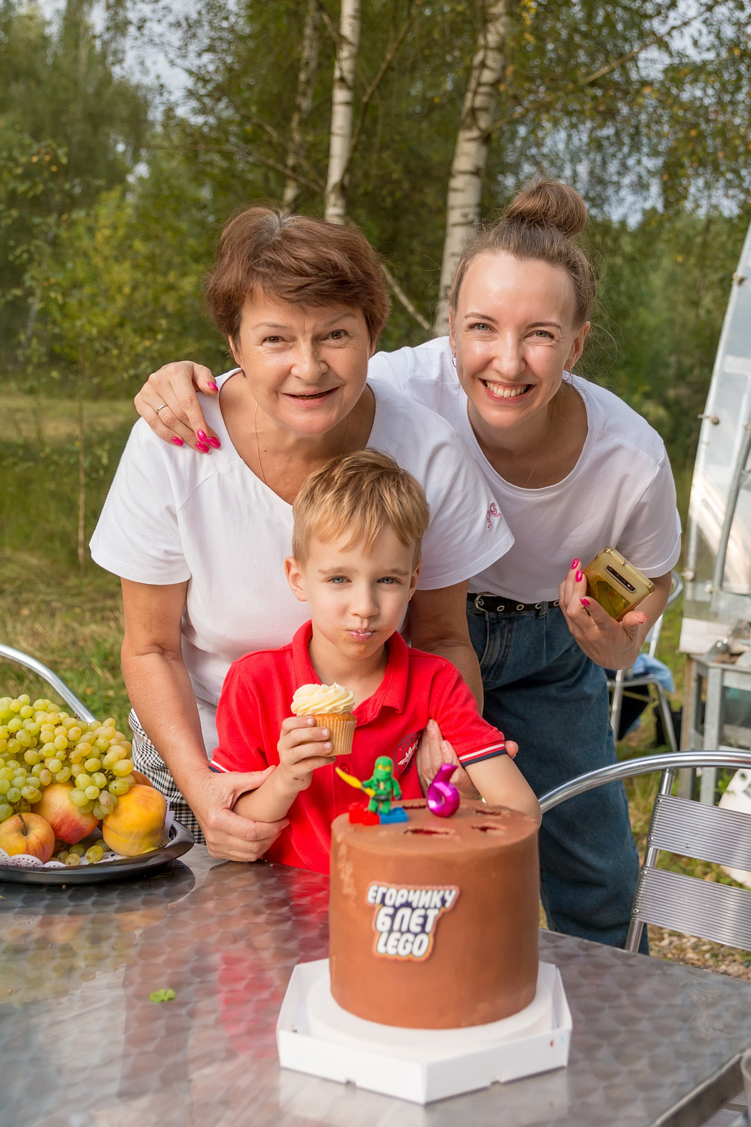 День рождение Егора 6 лет. Семейный и детский фотограф в Москве Екатерина Лебедева