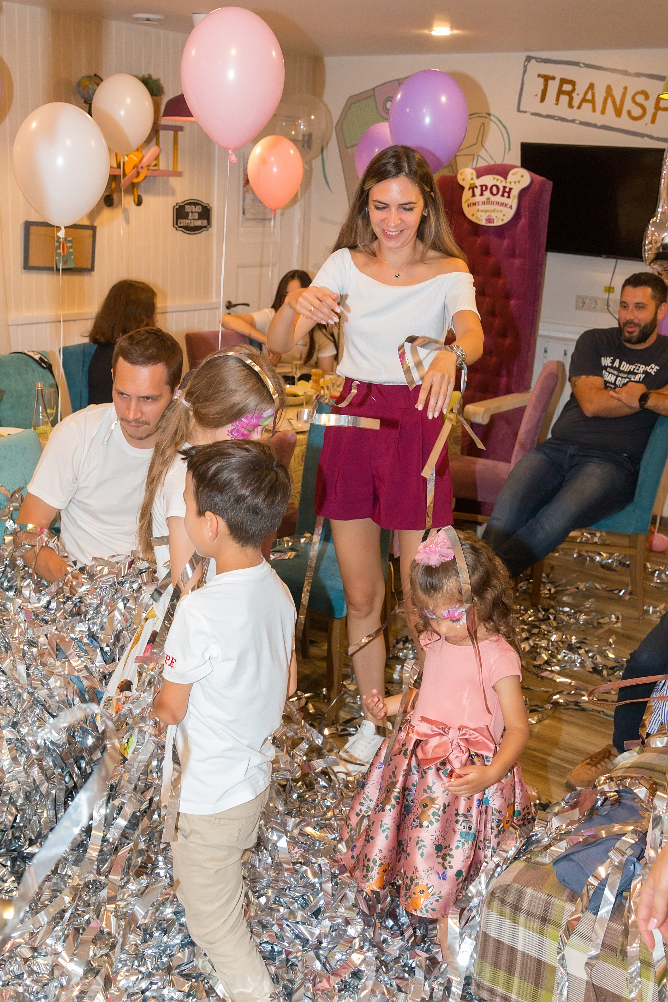 День рождение Вики 4 года. Семейный и детский фотограф в Москве Екатерина Лебедева