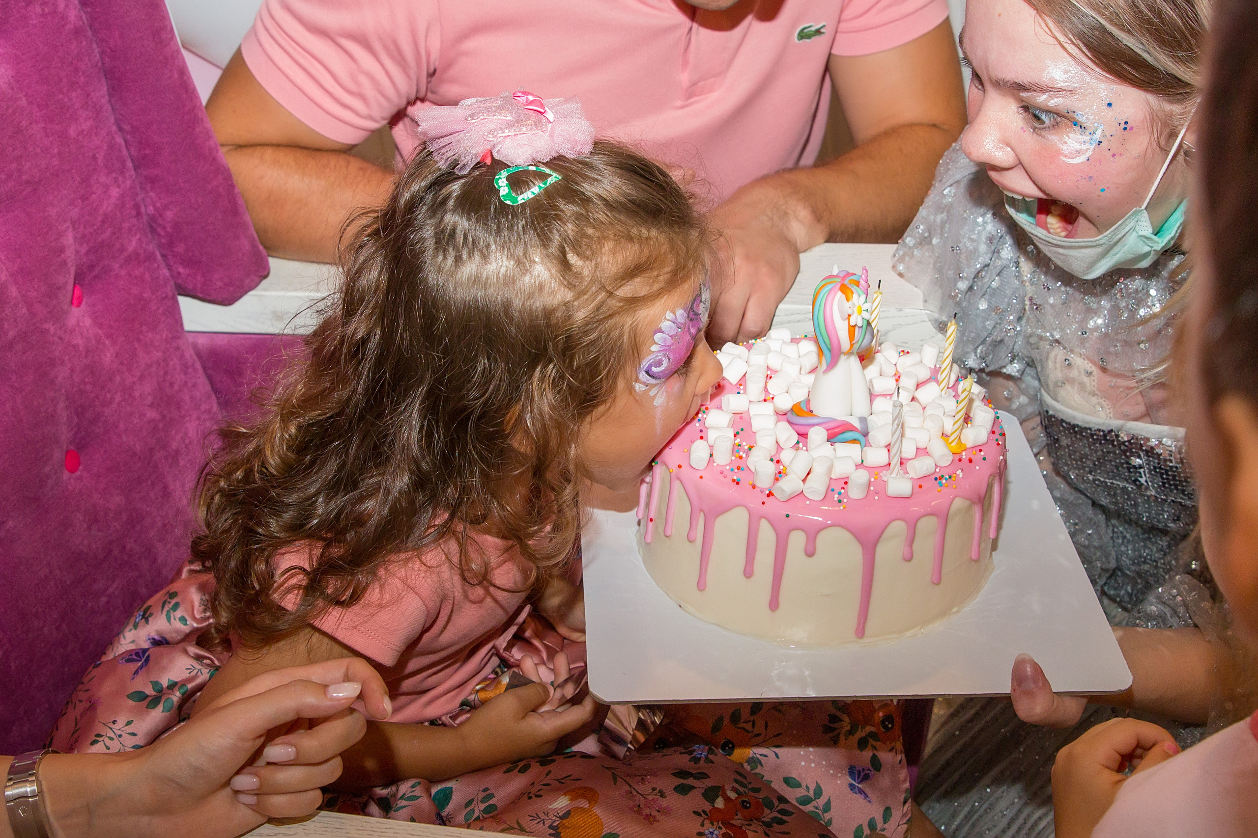 День рождение Вики 4 года. Семейный и детский фотограф в Москве Екатерина Лебедева
