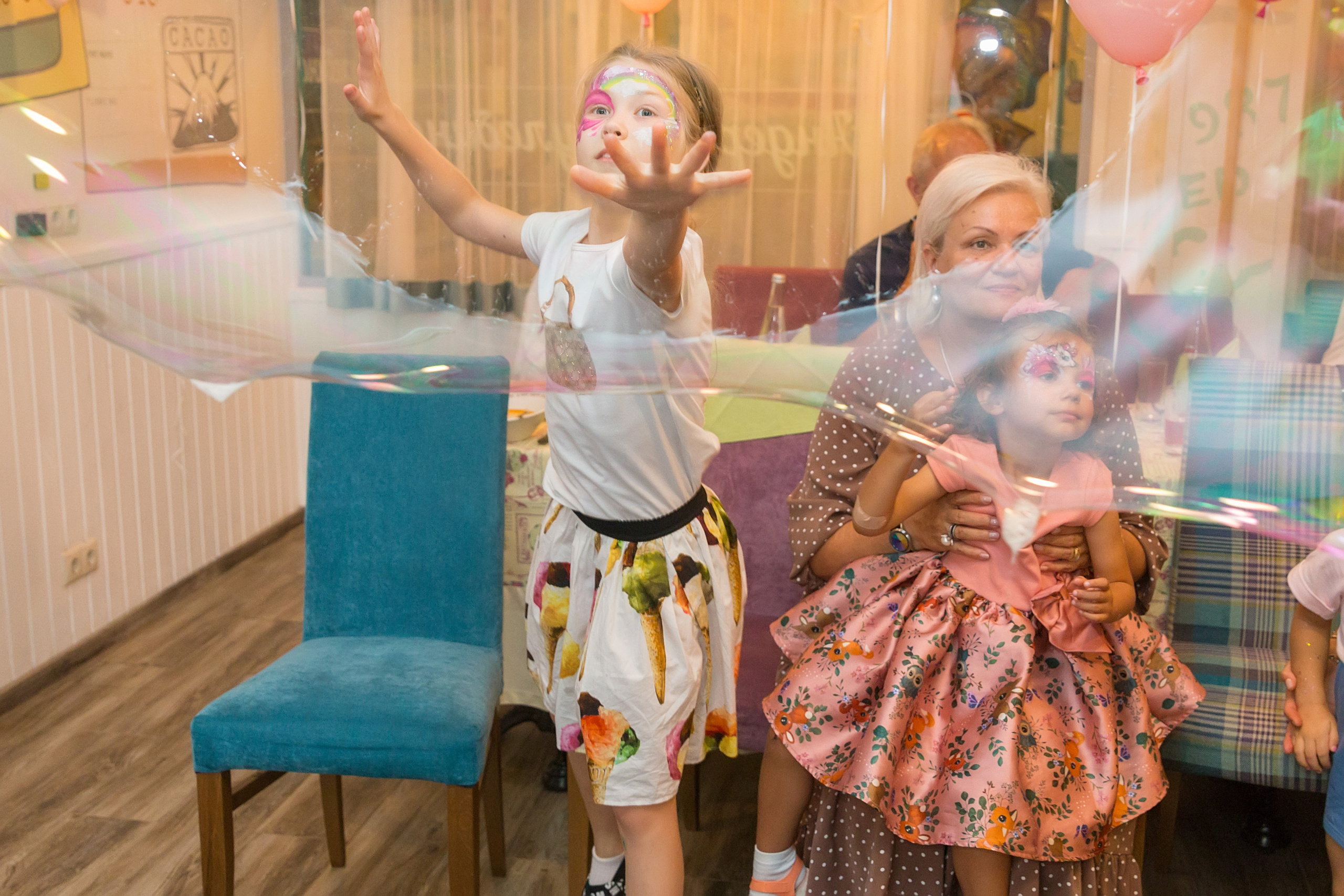 День рождение Вики 4 года. Семейный и детский фотограф в Москве Екатерина Лебедева