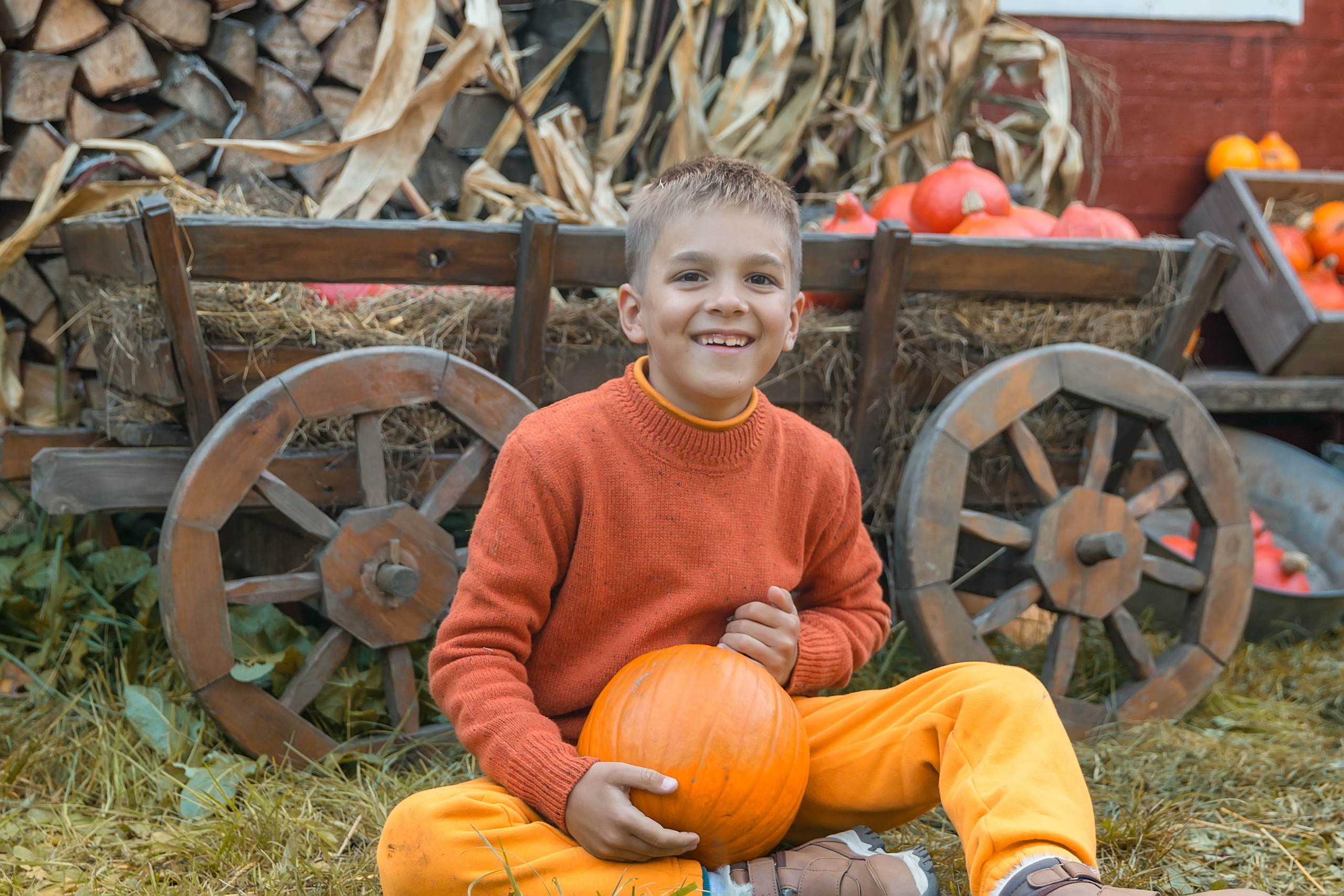 Orange. Семейный и детский фотограф в Москве Екатерина Лебедева