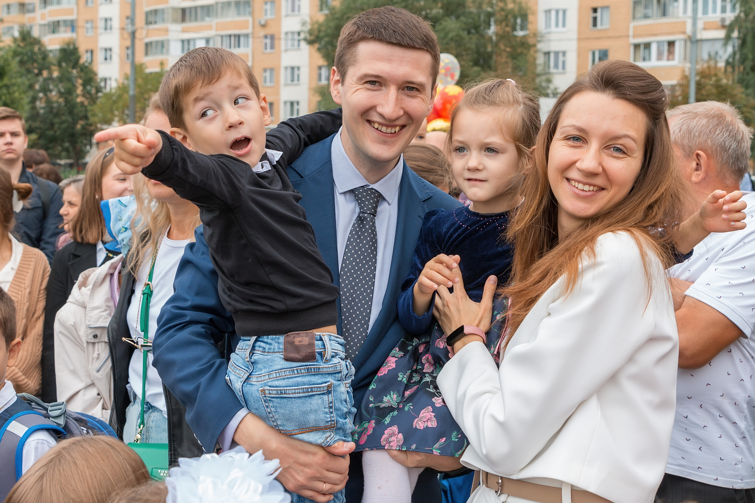 1 сентября. Семейный и детский фотограф в Москве Екатерина Лебедева