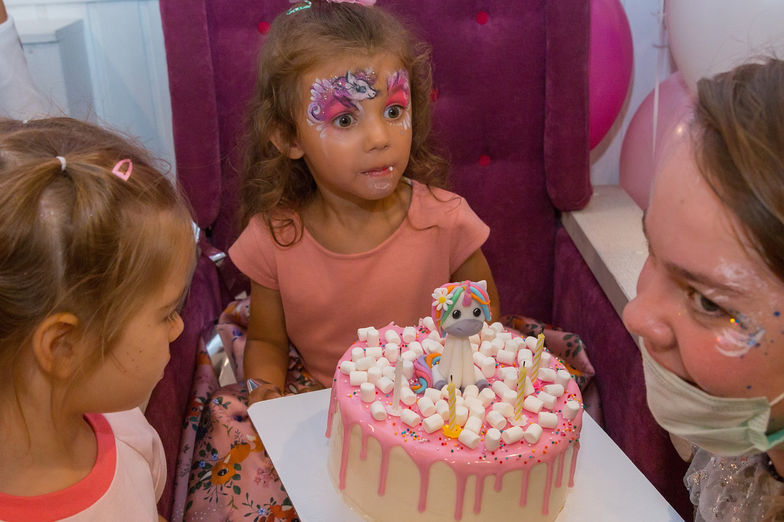 День рождение Вики 4 года. Семейный и детский фотограф в Москве Екатерина Лебедева