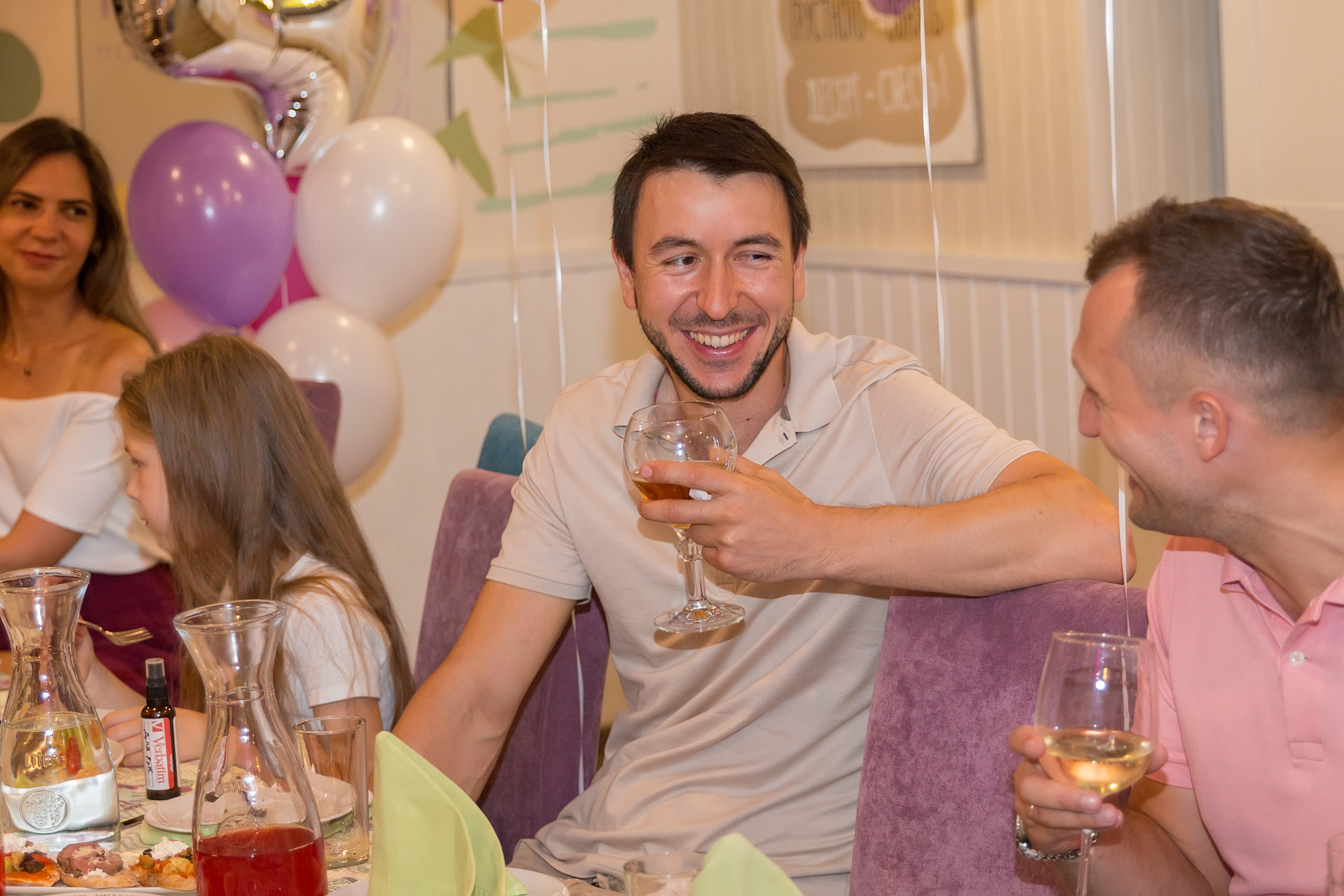 День рождение Вики 4 года. Семейный и детский фотограф в Москве Екатерина Лебедева