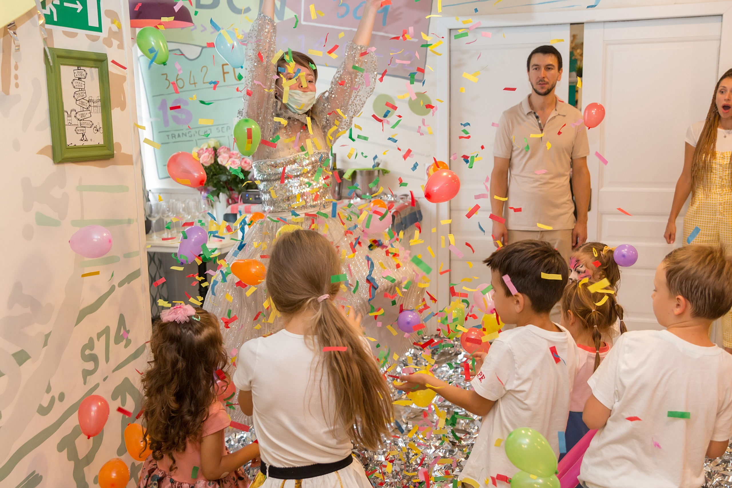 День рождение Вики 4 года. Семейный и детский фотограф в Москве Екатерина Лебедева