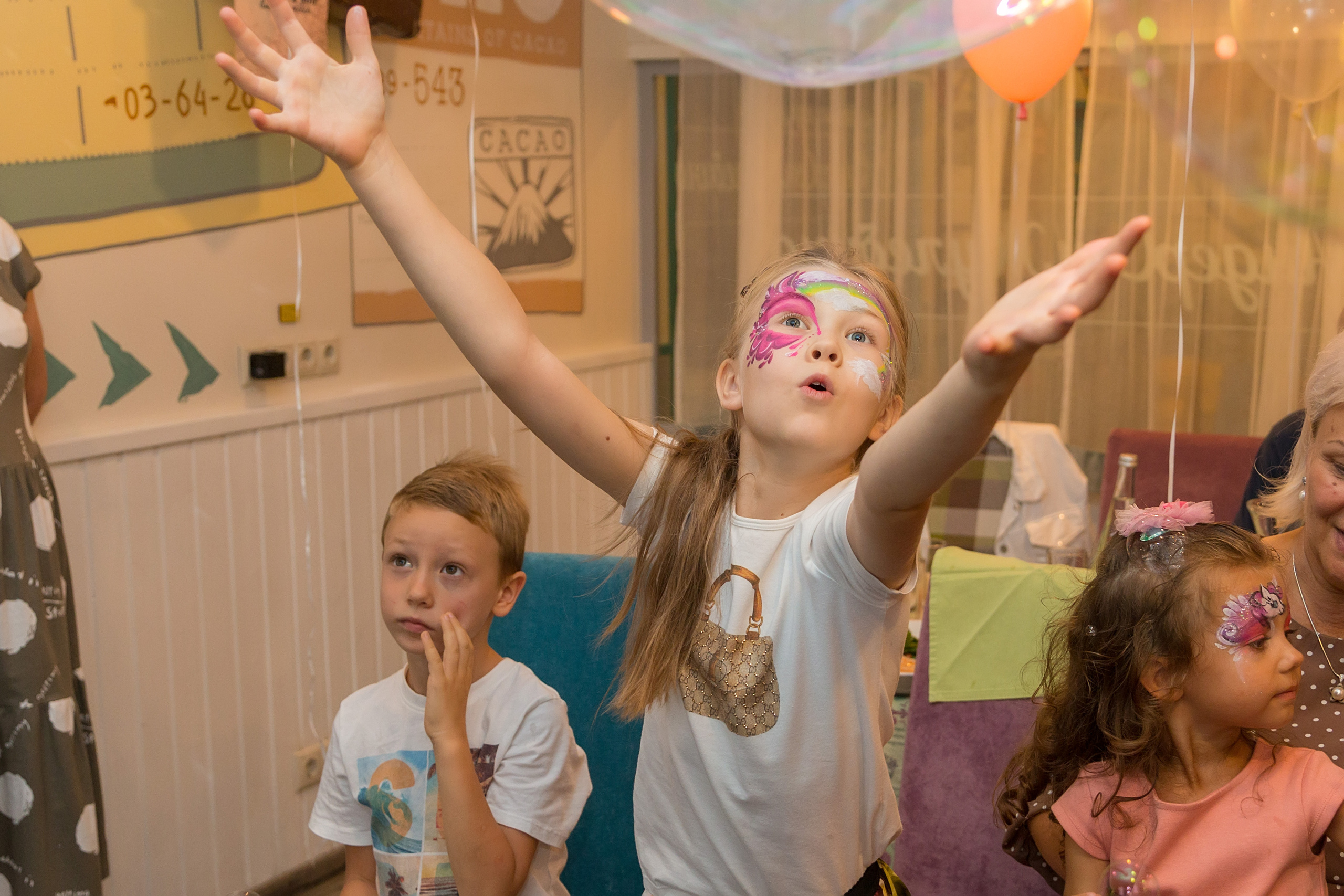 День рождение Вики 4 года. Семейный и детский фотограф в Москве Екатерина Лебедева
