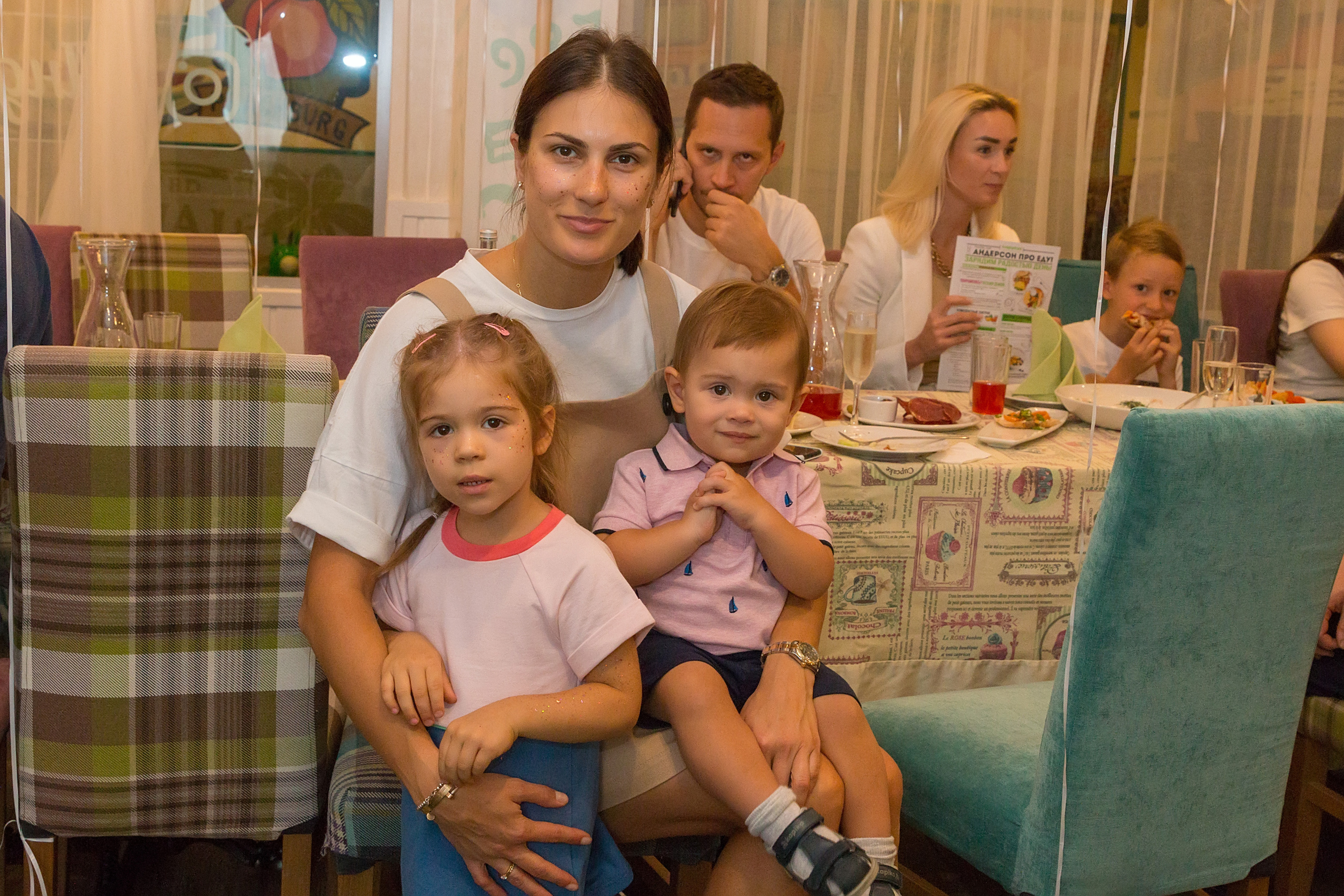 День рождение Вики 4 года. Семейный и детский фотограф в Москве Екатерина Лебедева