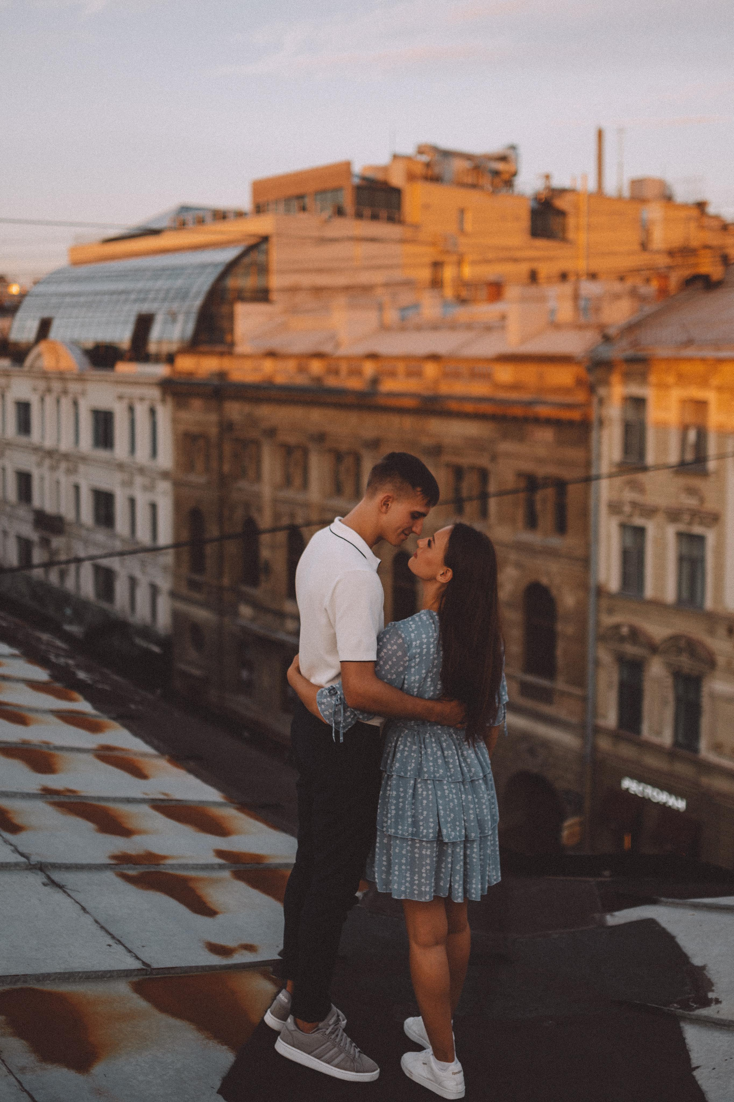 ЛавСтори Крыша. Свадебный фотограф в Санкт-Петербурге