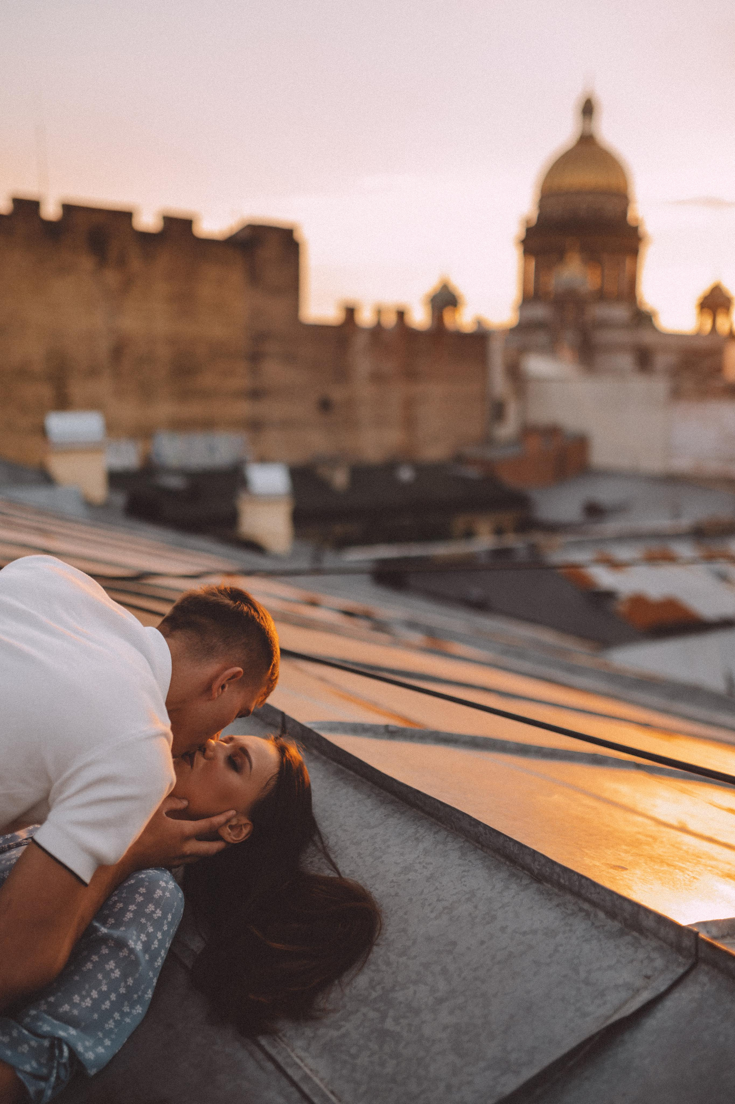 ЛавСтори Крыша. Свадебный фотограф в Санкт-Петербурге
