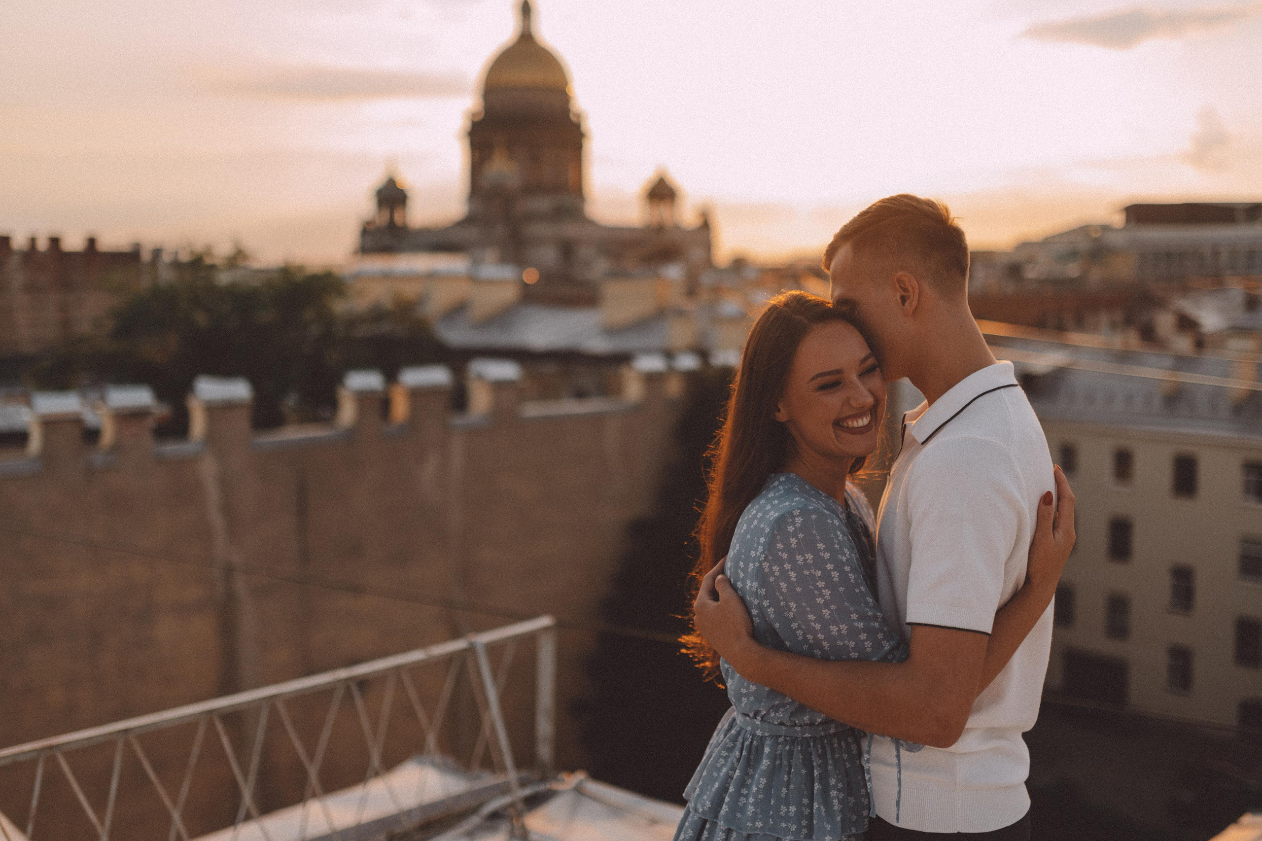ЛавСтори Крыша. Свадебный фотограф в Санкт-Петербурге