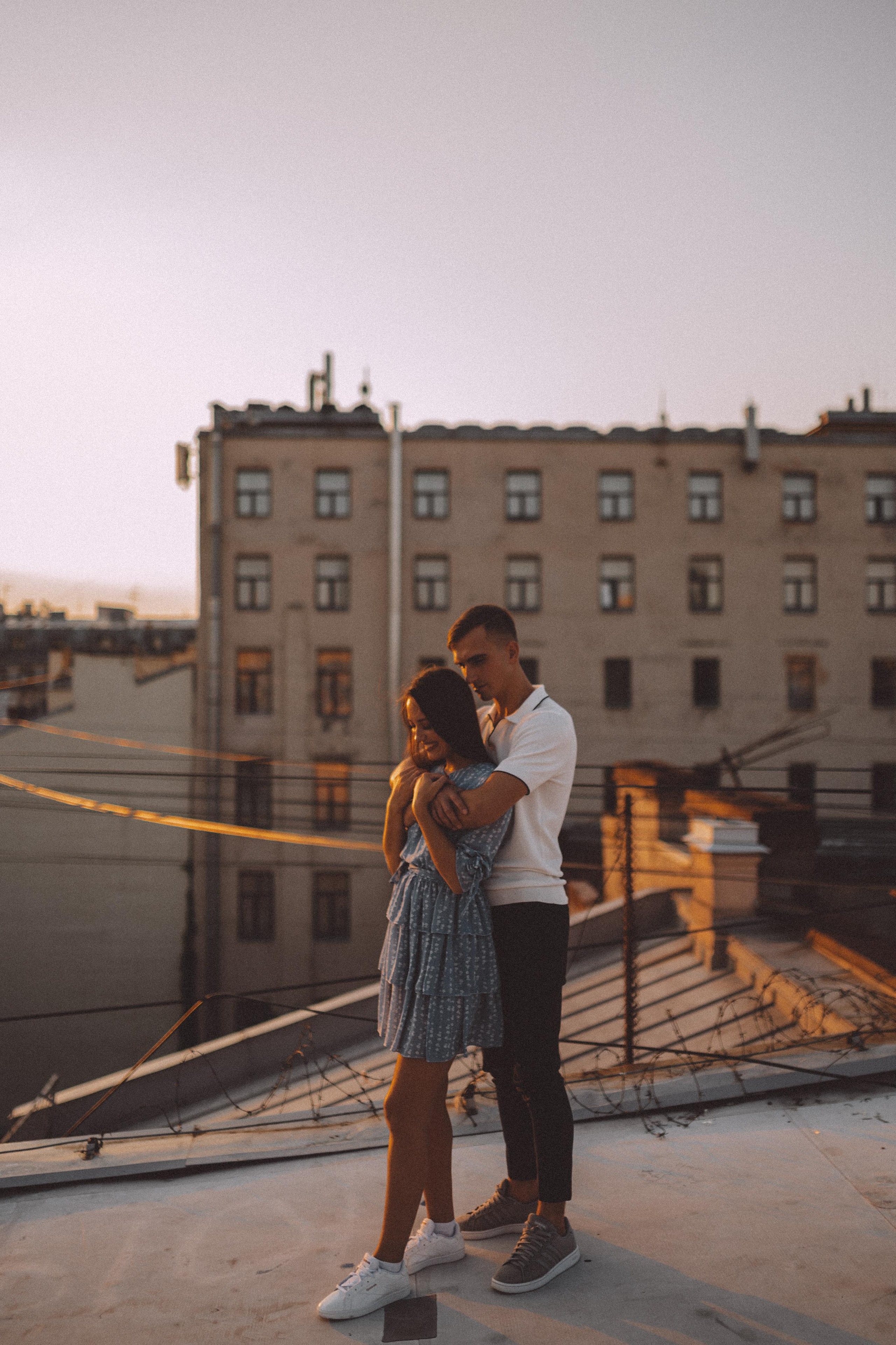 ЛавСтори Крыша. Свадебный фотограф в Санкт-Петербурге