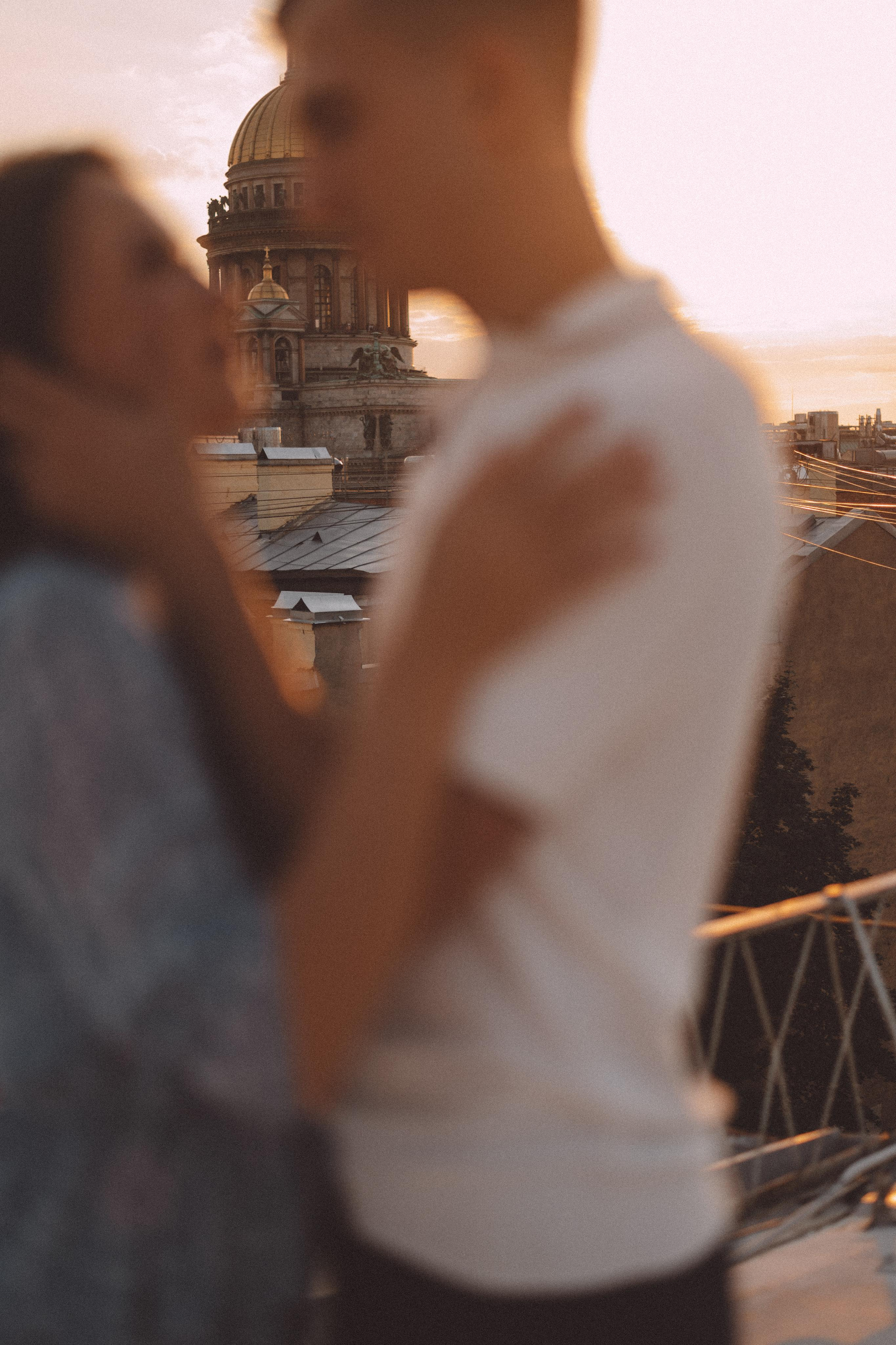 ЛавСтори Крыша. Свадебный фотограф в Санкт-Петербурге