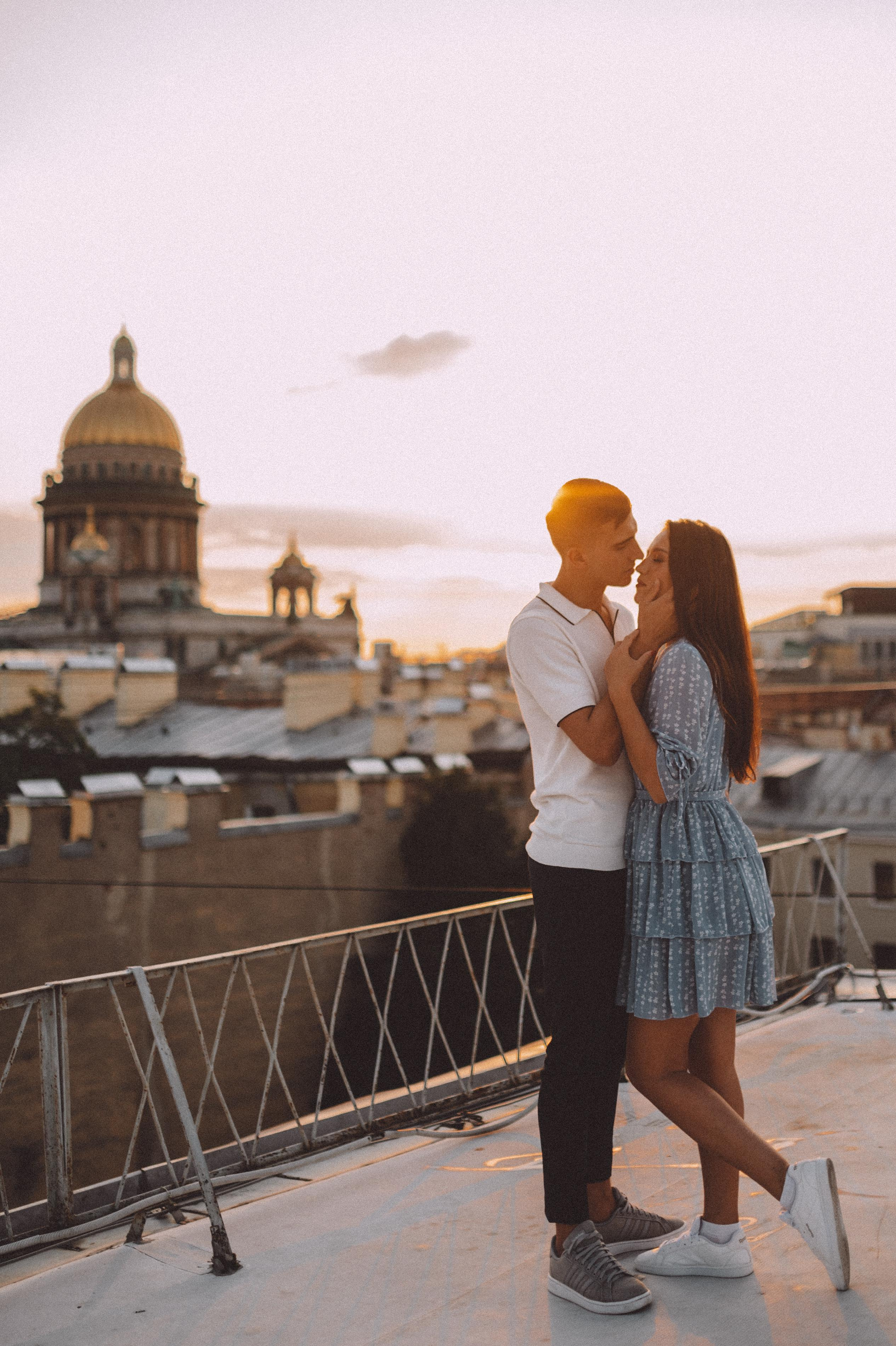 ЛавСтори Крыша. Свадебный фотограф в Санкт-Петербурге