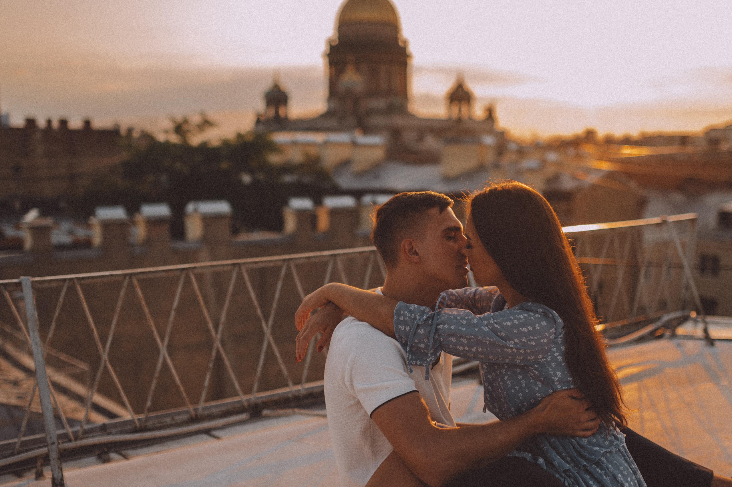 ЛавСтори Крыша. Свадебный фотограф в Санкт-Петербурге
