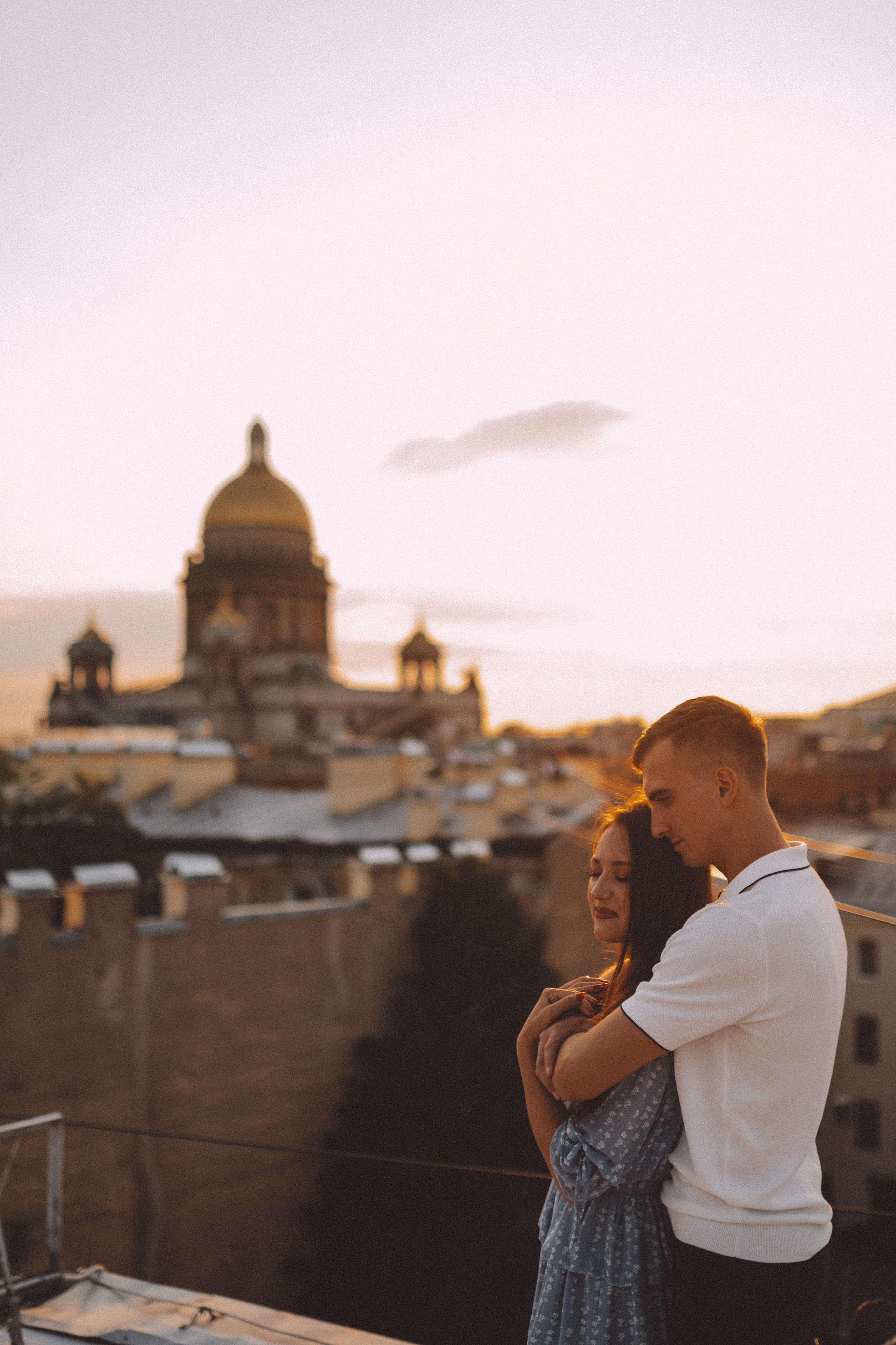 ЛавСтори Крыша. Свадебный фотограф в Санкт-Петербурге