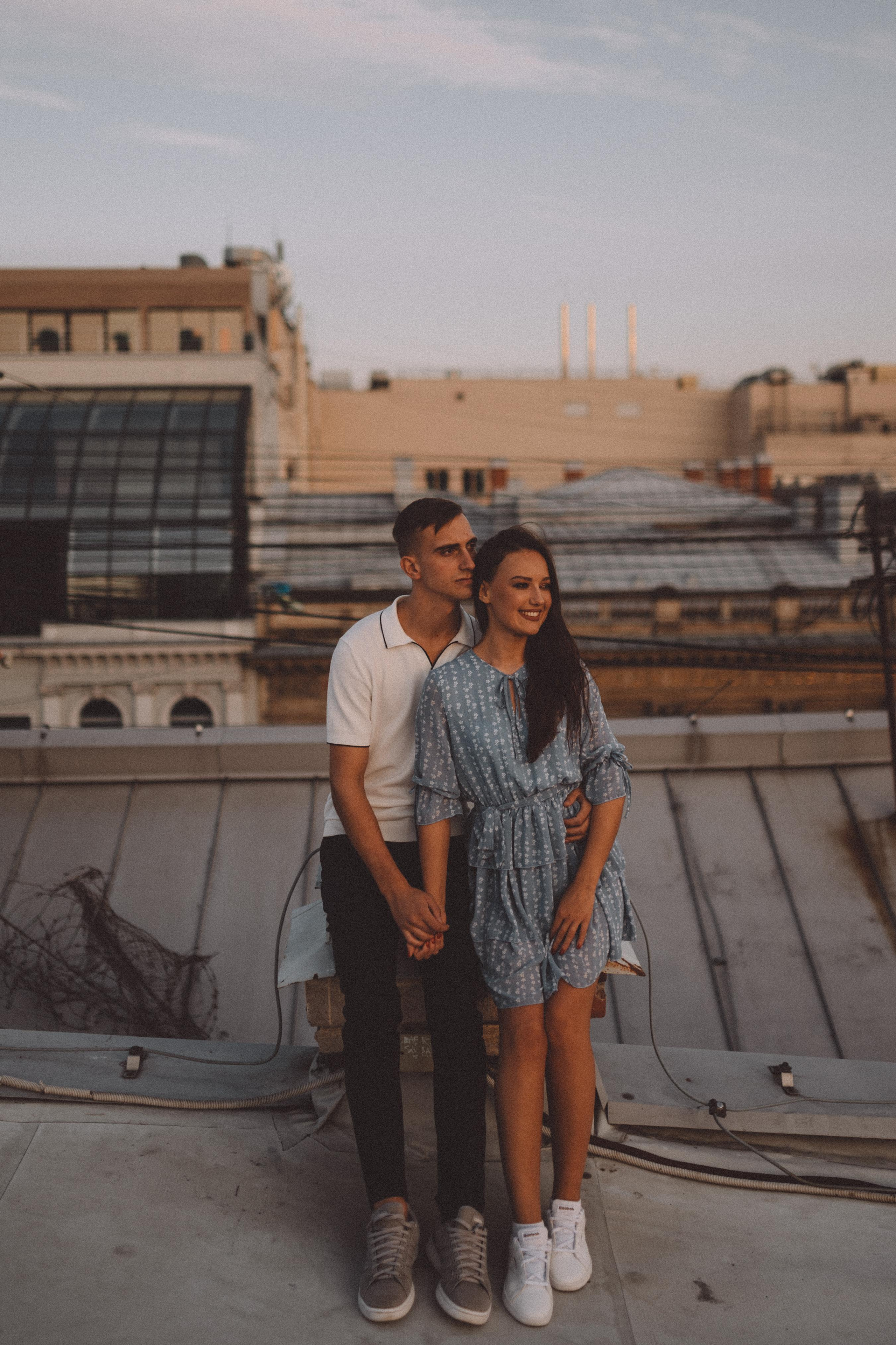 ЛавСтори Крыша. Свадебный фотограф в Санкт-Петербурге