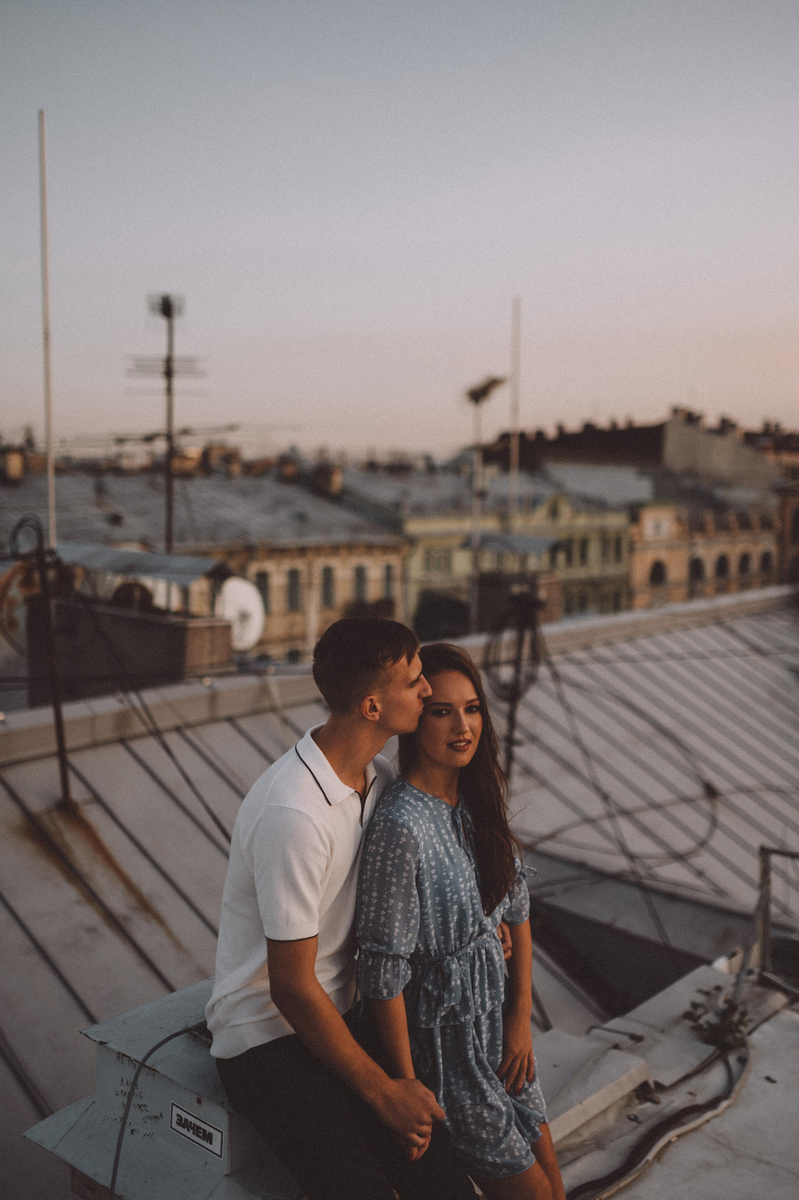 ЛавСтори Крыша. Свадебный фотограф в Санкт-Петербурге