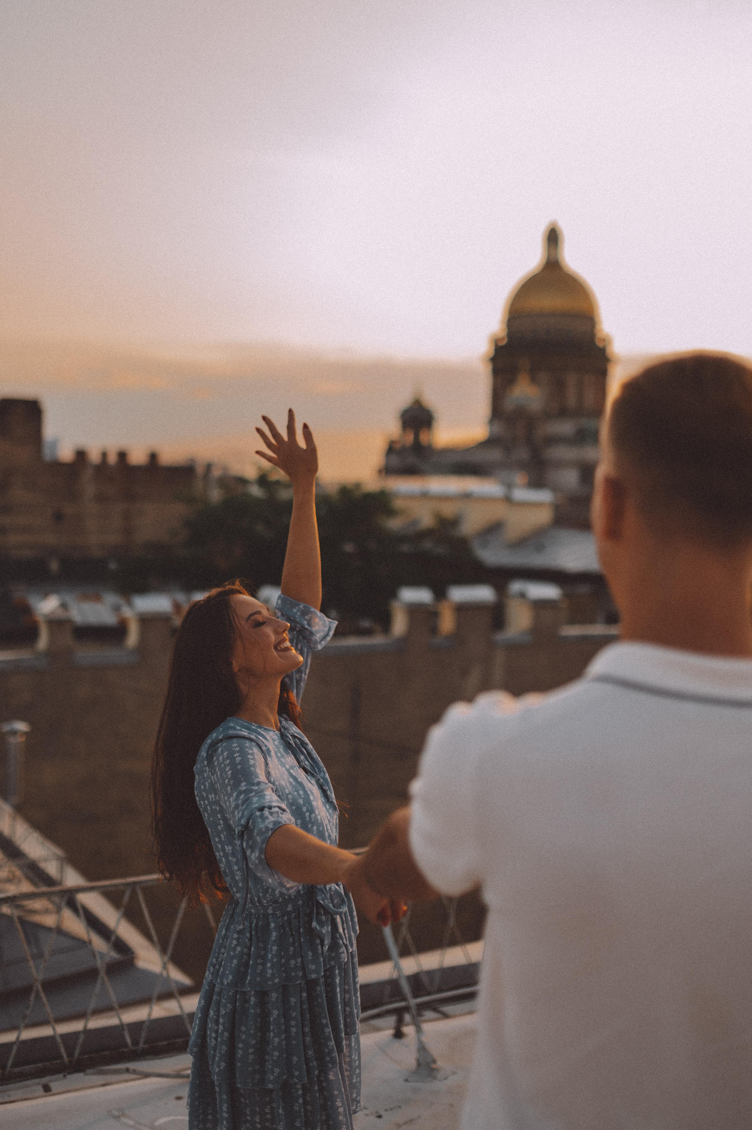 ЛавСтори Крыша. Свадебный фотограф в Санкт-Петербурге