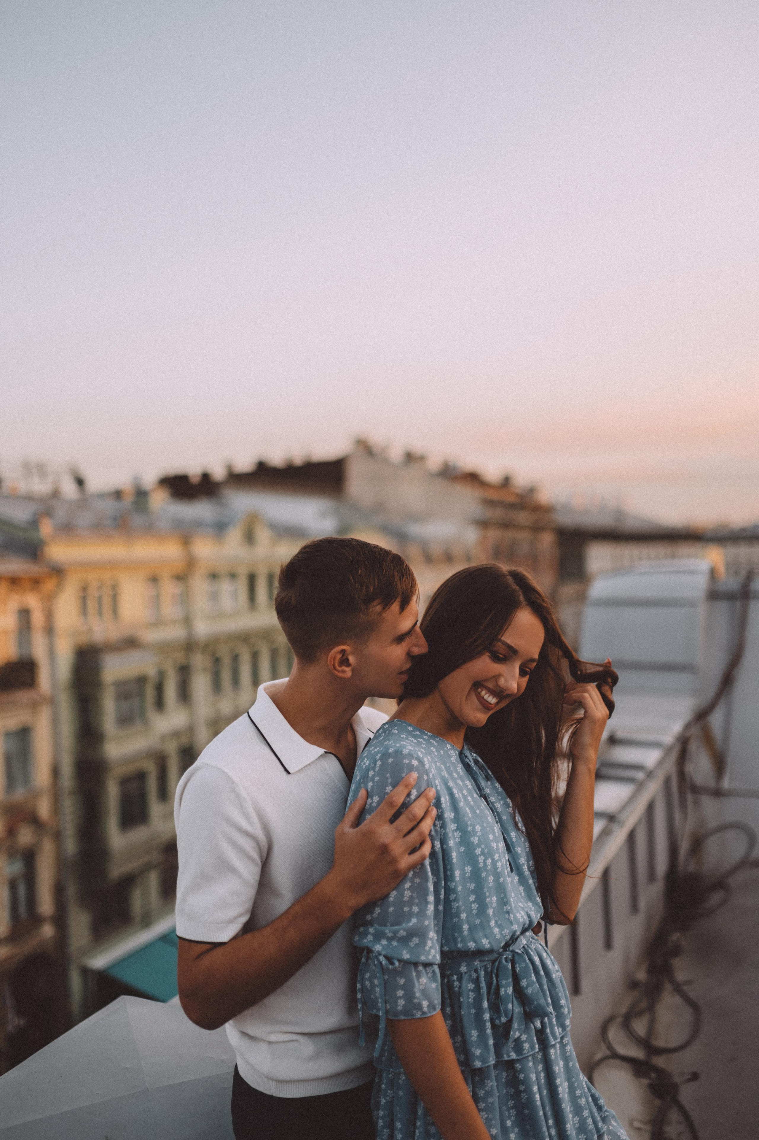 ЛавСтори Крыша. Свадебный фотограф в Санкт-Петербурге