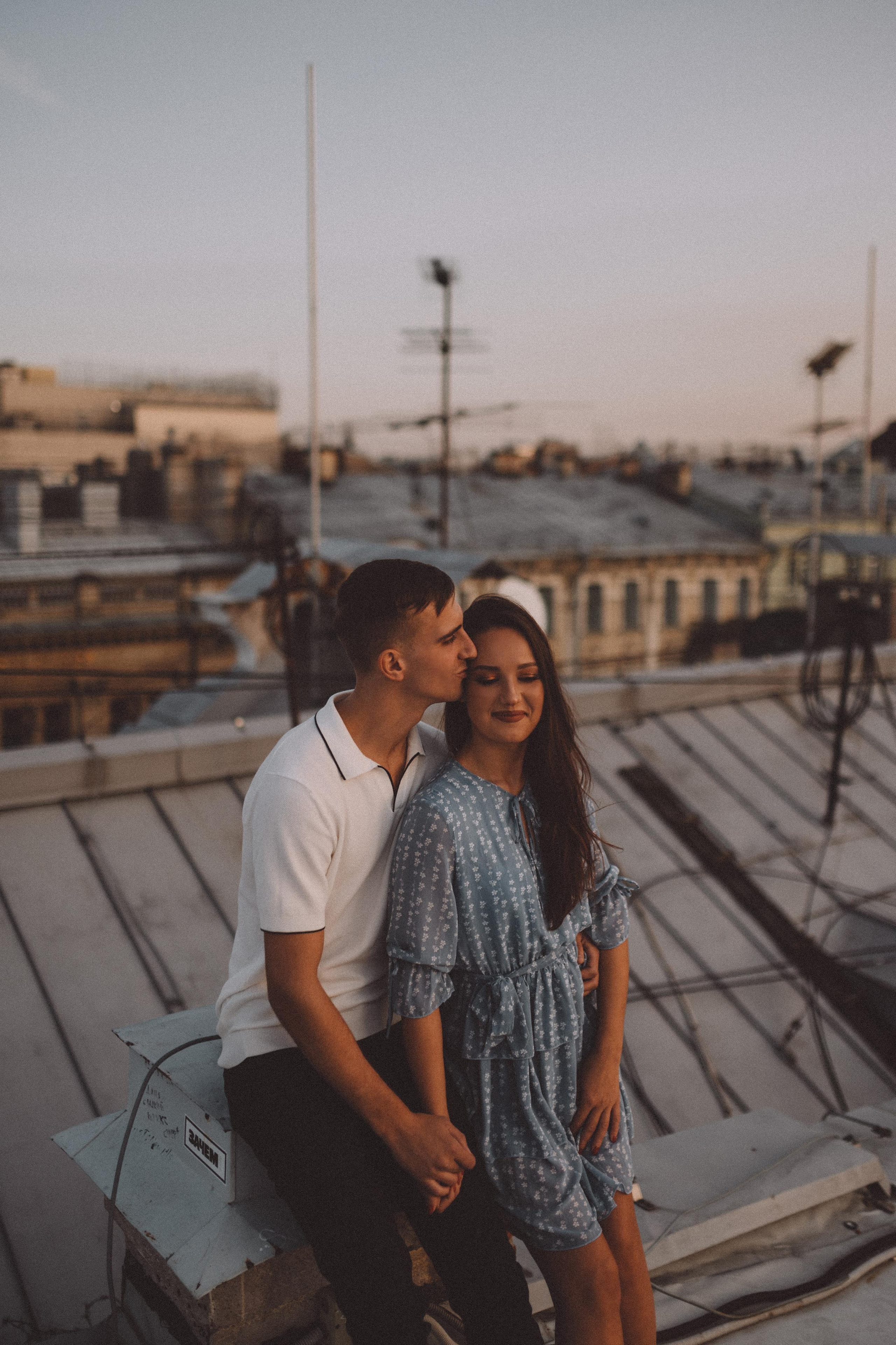 ЛавСтори Крыша. Свадебный фотограф в Санкт-Петербурге