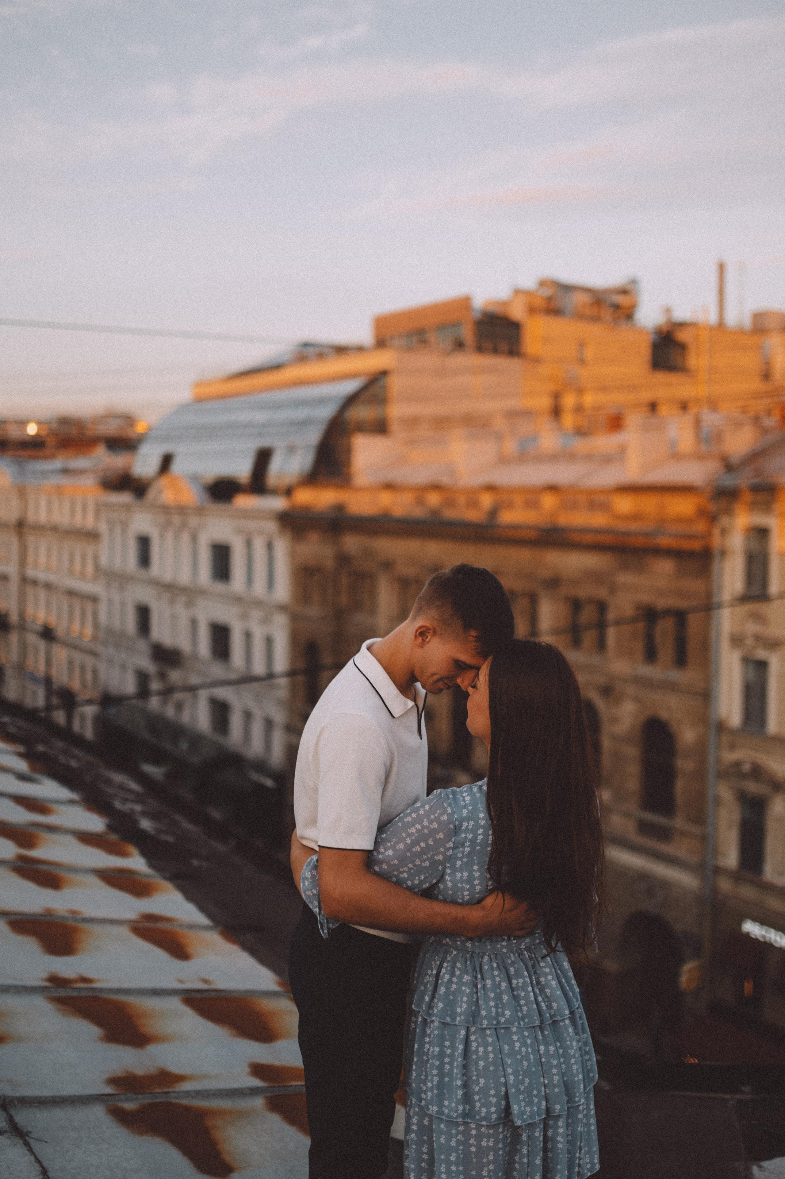 ЛавСтори Крыша. Свадебный фотограф в Санкт-Петербурге