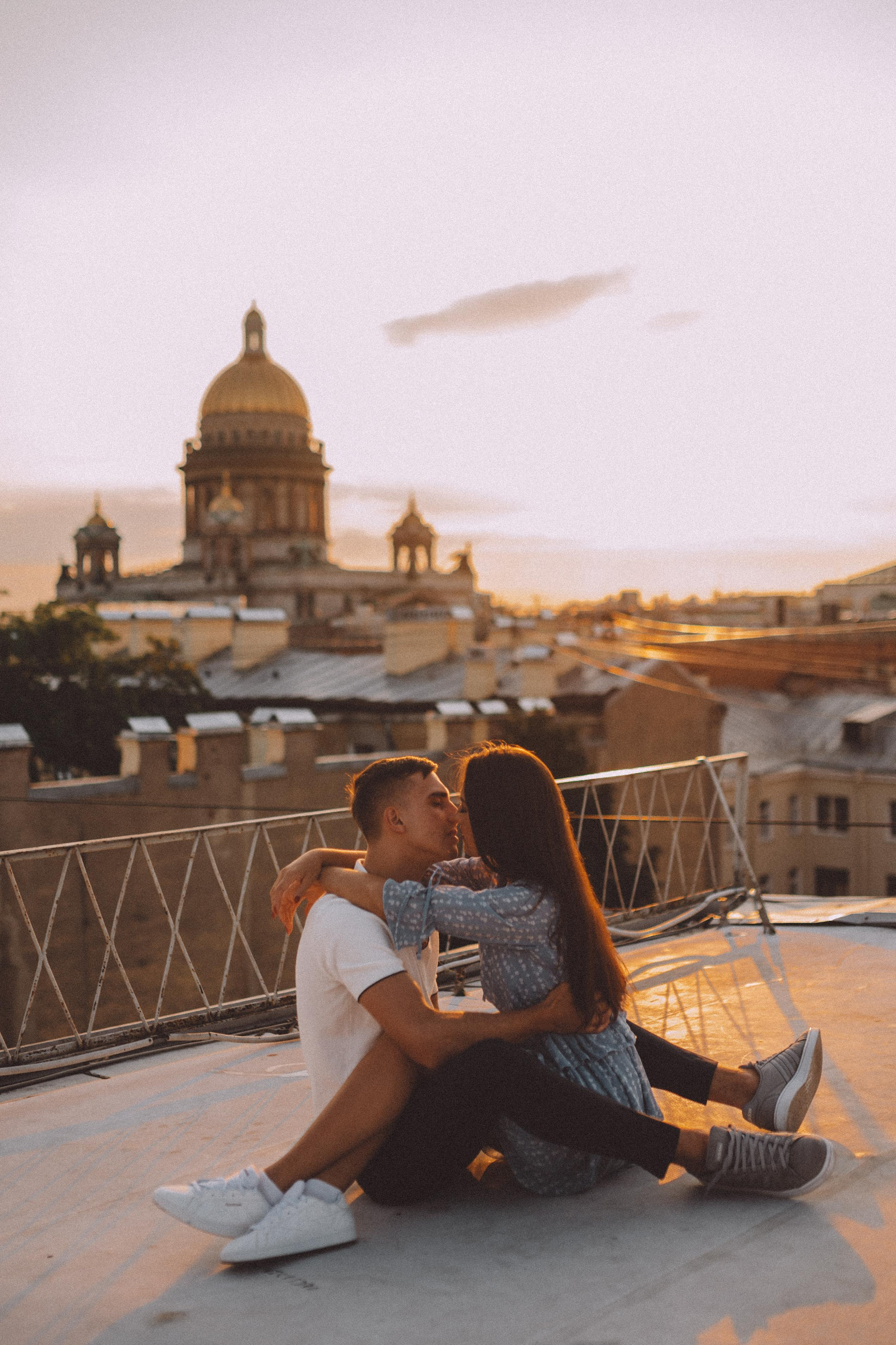 ЛавСтори Крыша. Свадебный фотограф в Санкт-Петербурге
