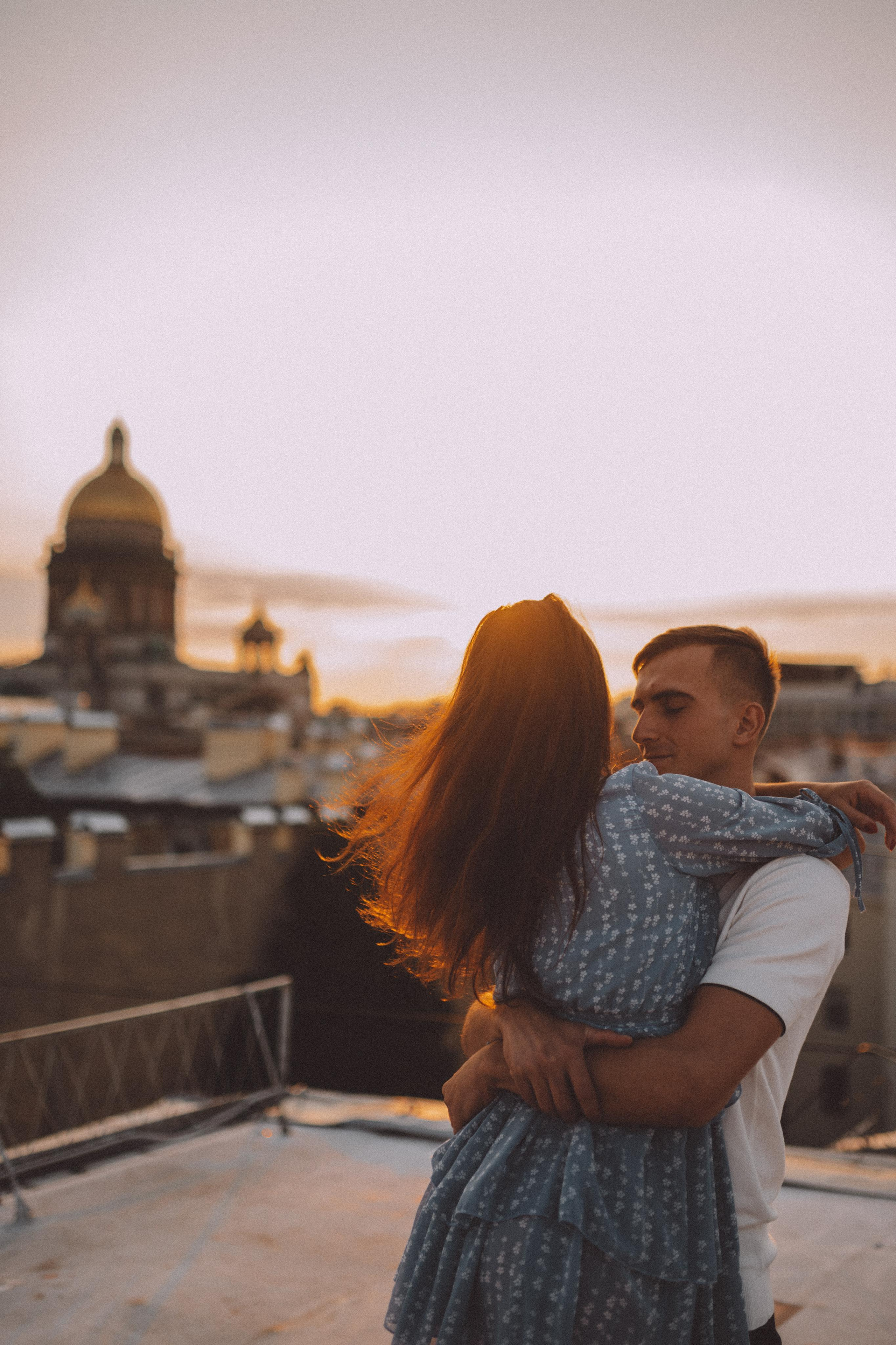 ЛавСтори Крыша. Свадебный фотограф в Санкт-Петербурге