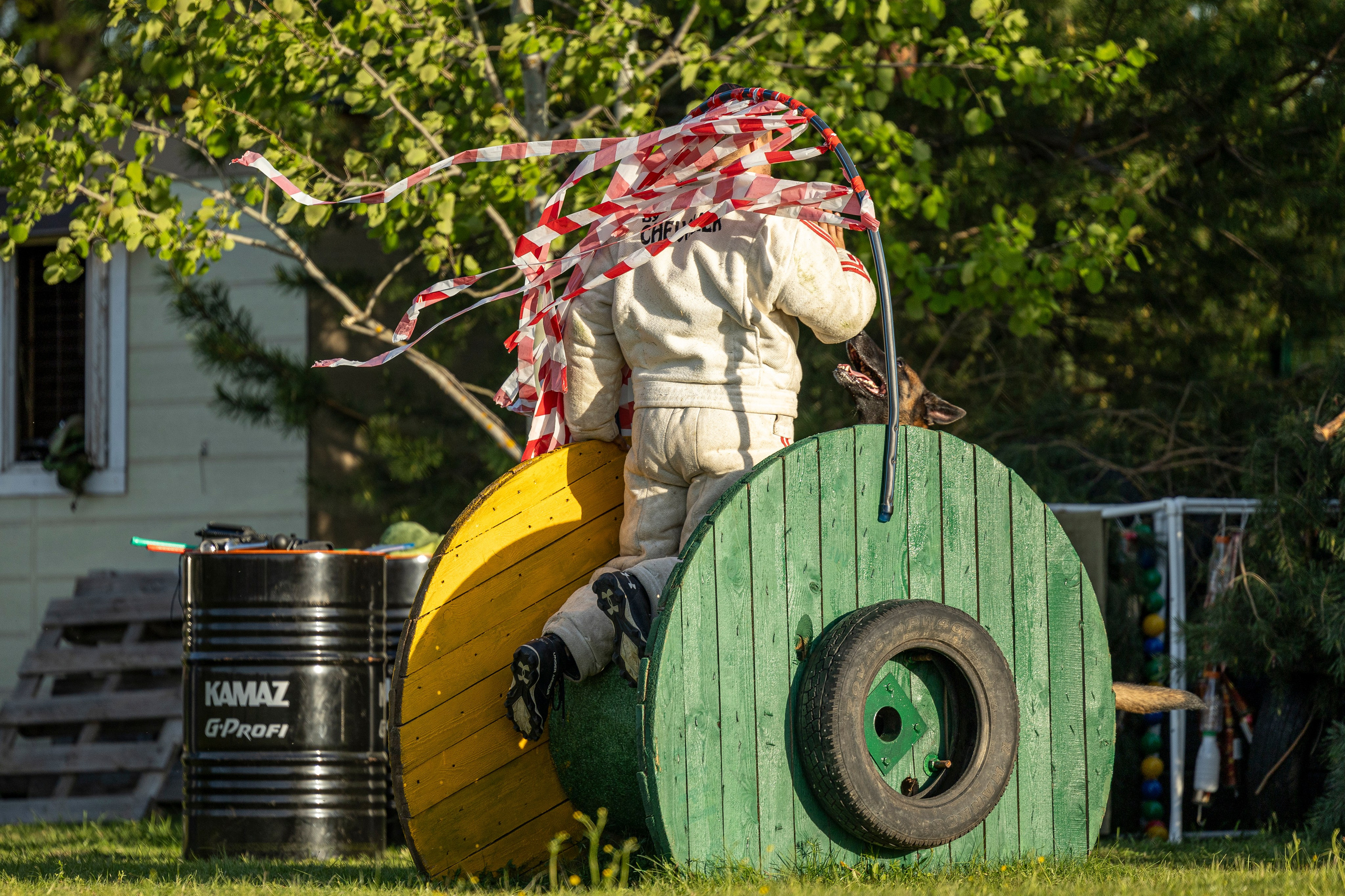 Испытания по мондьорингу в Нижнем Новгороде. Фотограф-анималист Анна Маринич